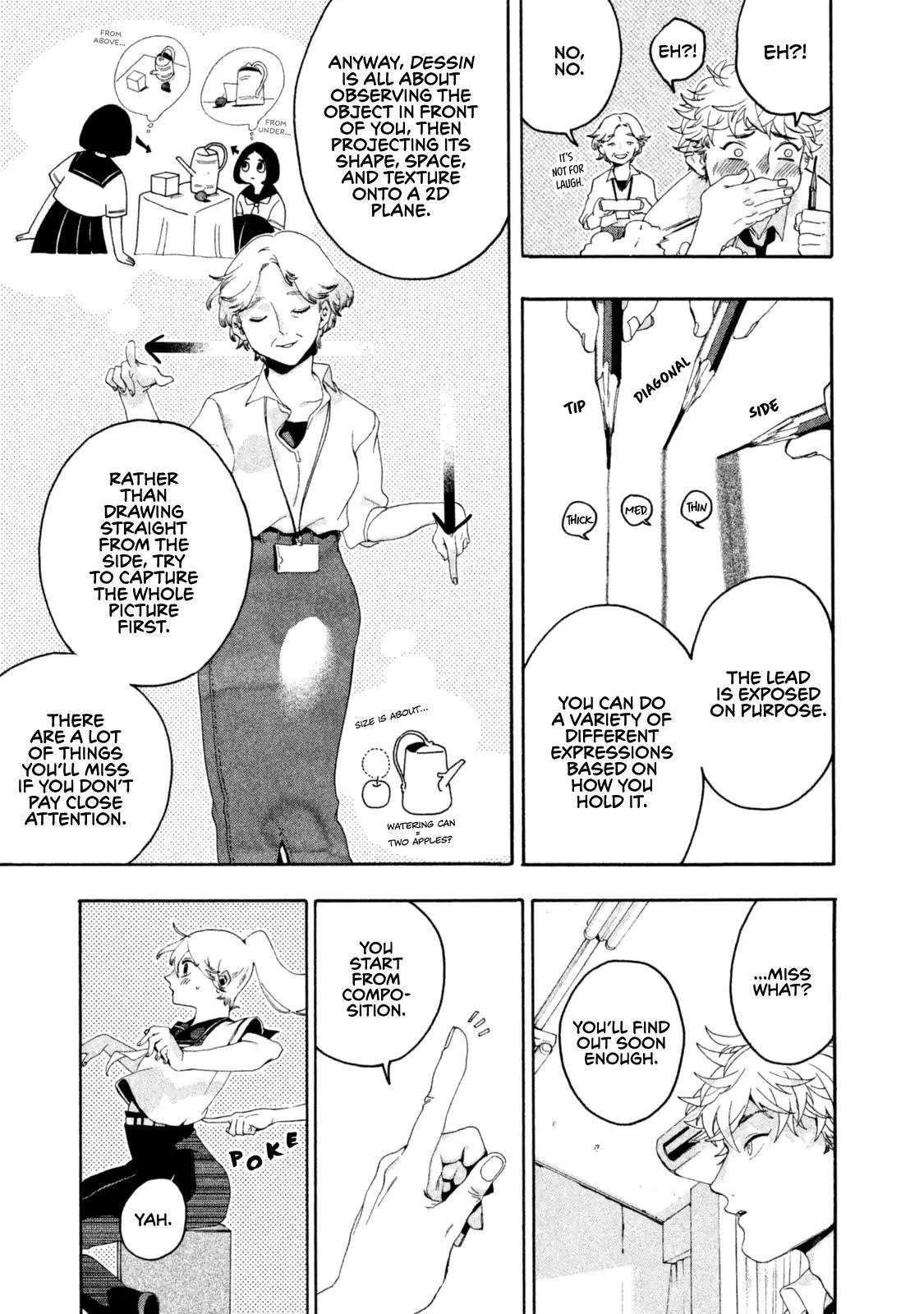 Blue Period Chapter 3 - Page 15 in English