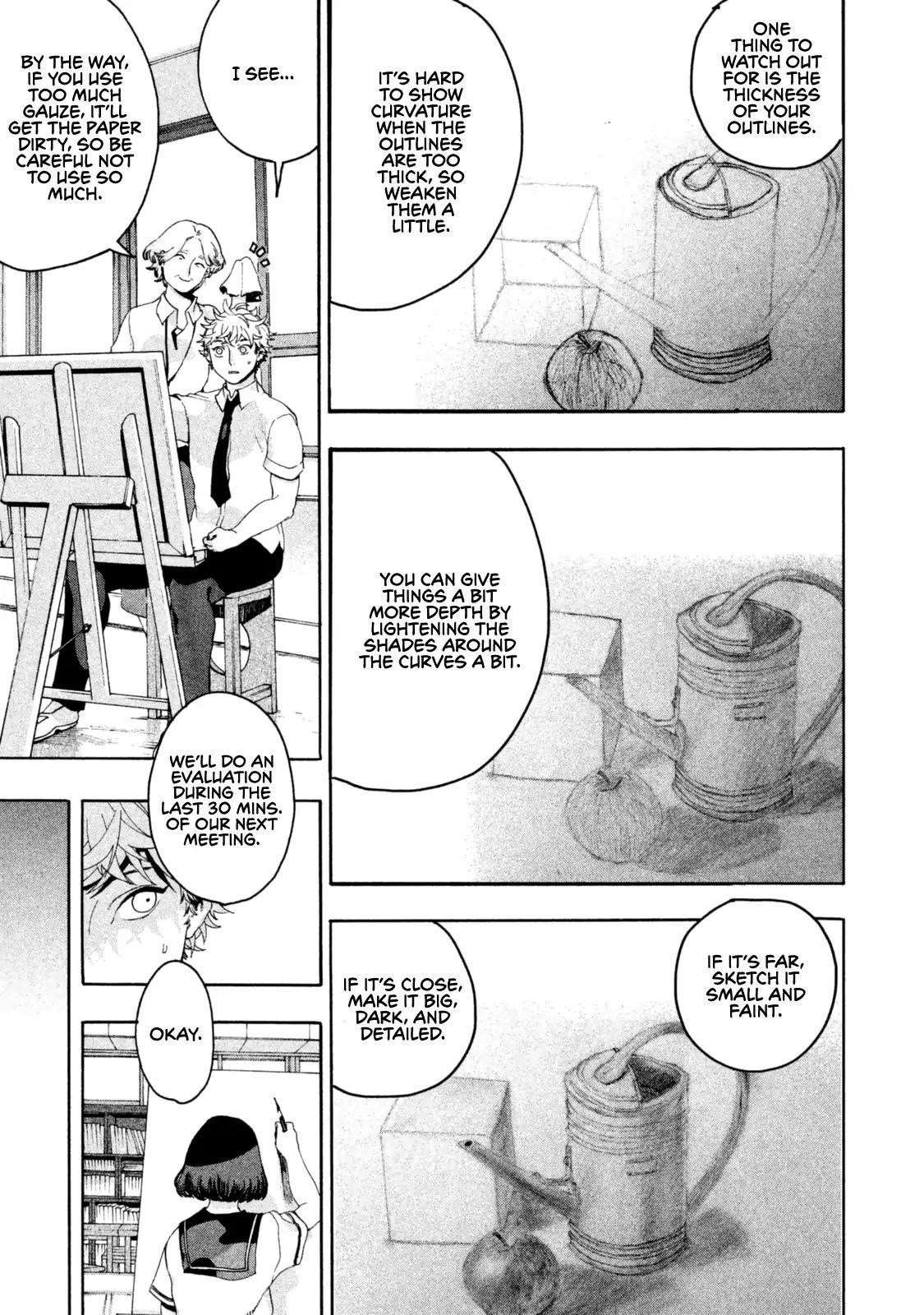 Blue Period Chapter 3 - Page 23 in English