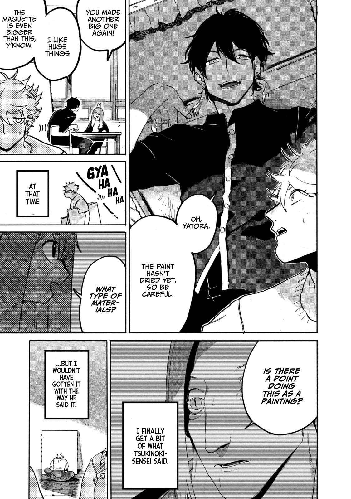 Blue Period Chapter 31 - Page 17 in English