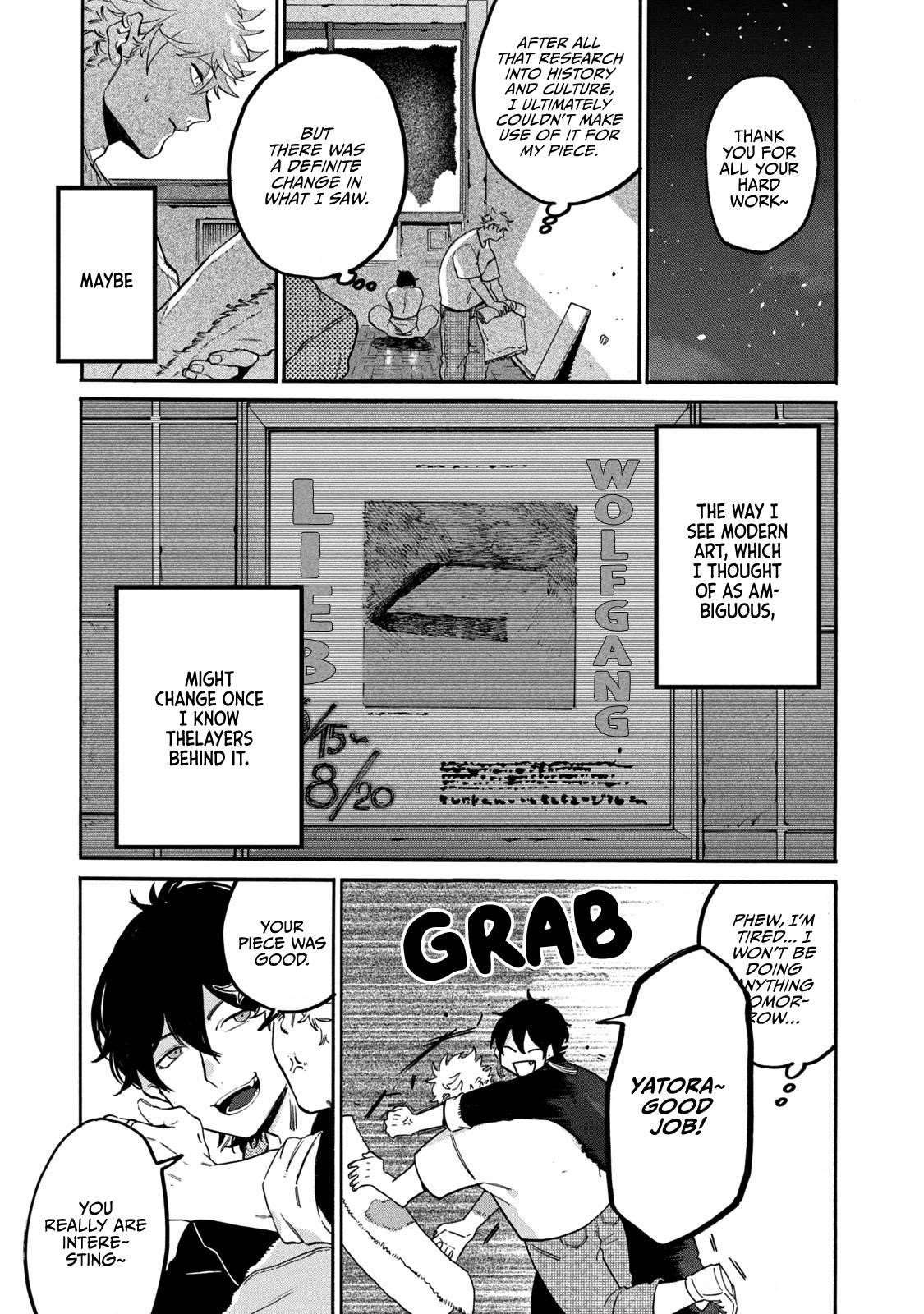 Blue Period Chapter 31 - Page 54 in English