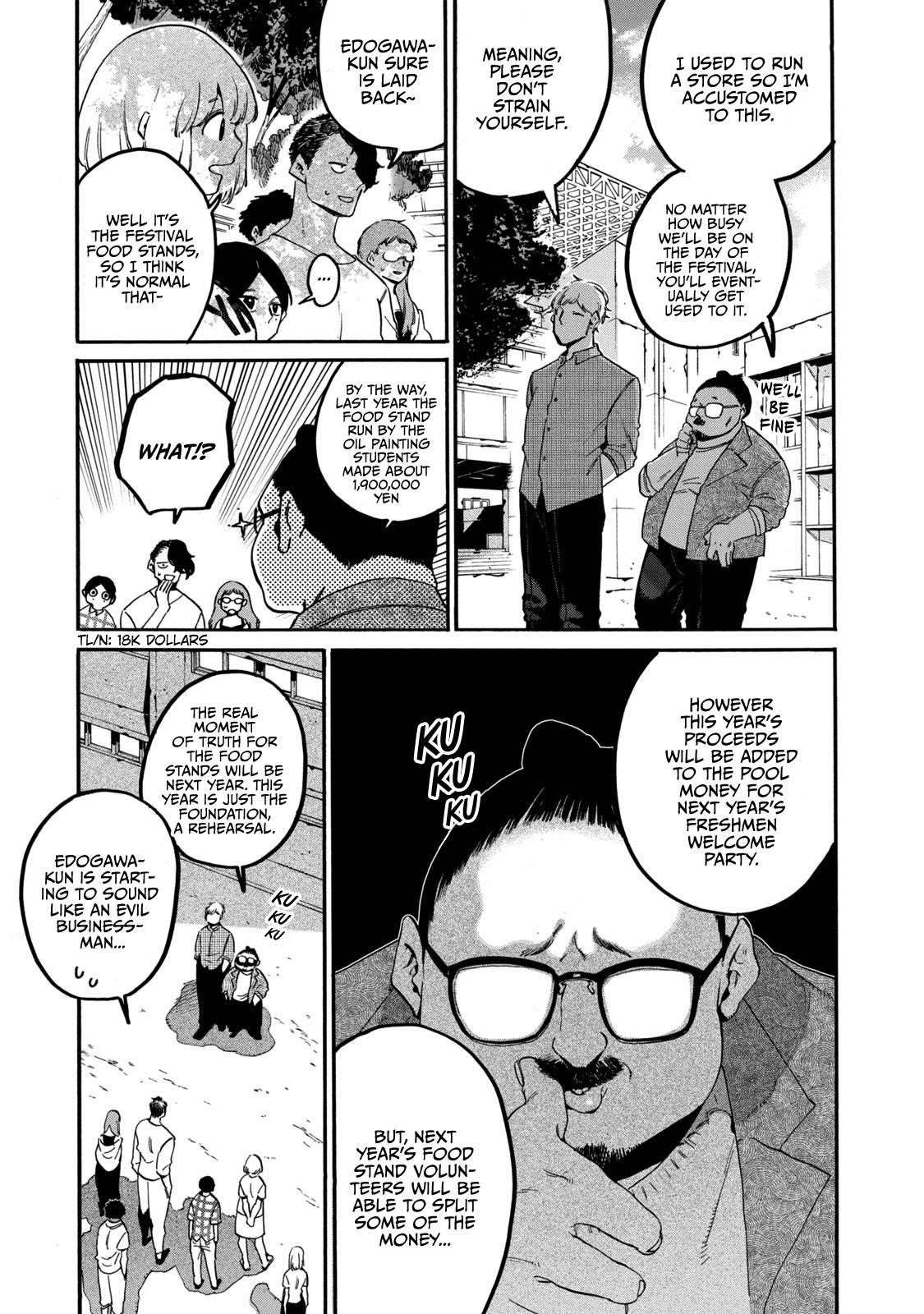 Blue Period Chapter 32 - Page 11 in English