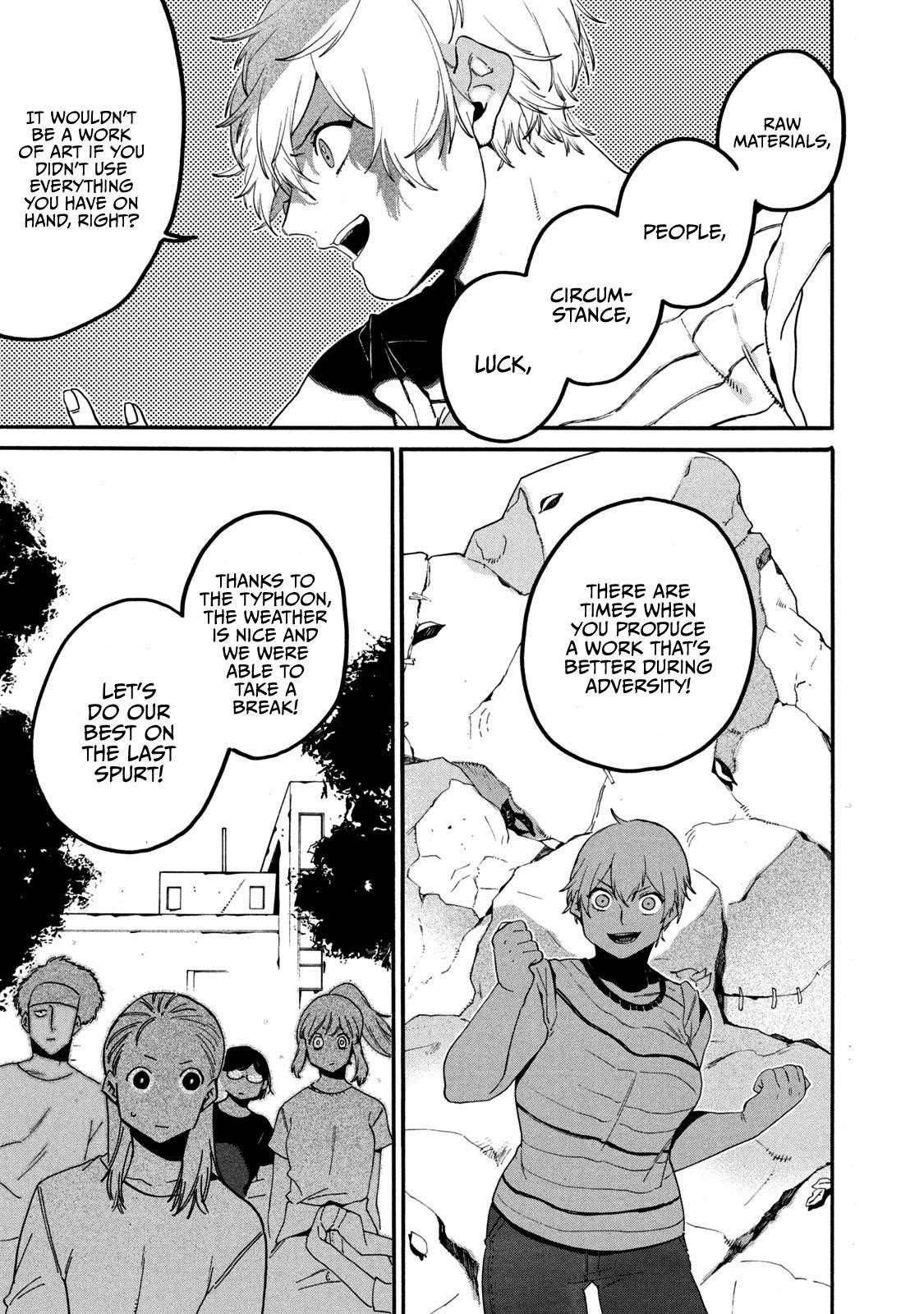 Blue Period Chapter 33 - Page 20 in English