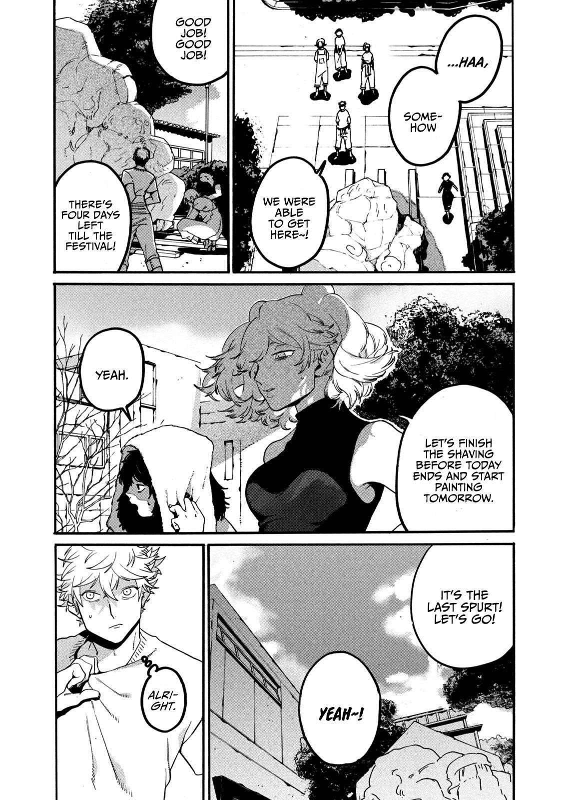 Blue Period Chapter 33 - Page 37 in English