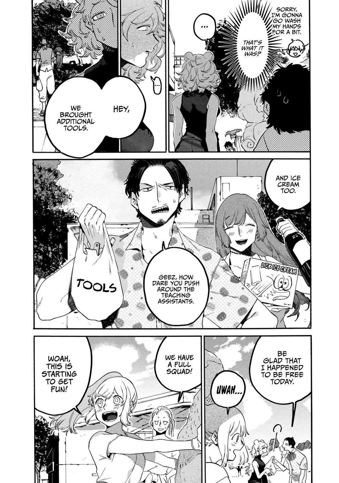 Blue Period Chapter 34 - Page 10 in English