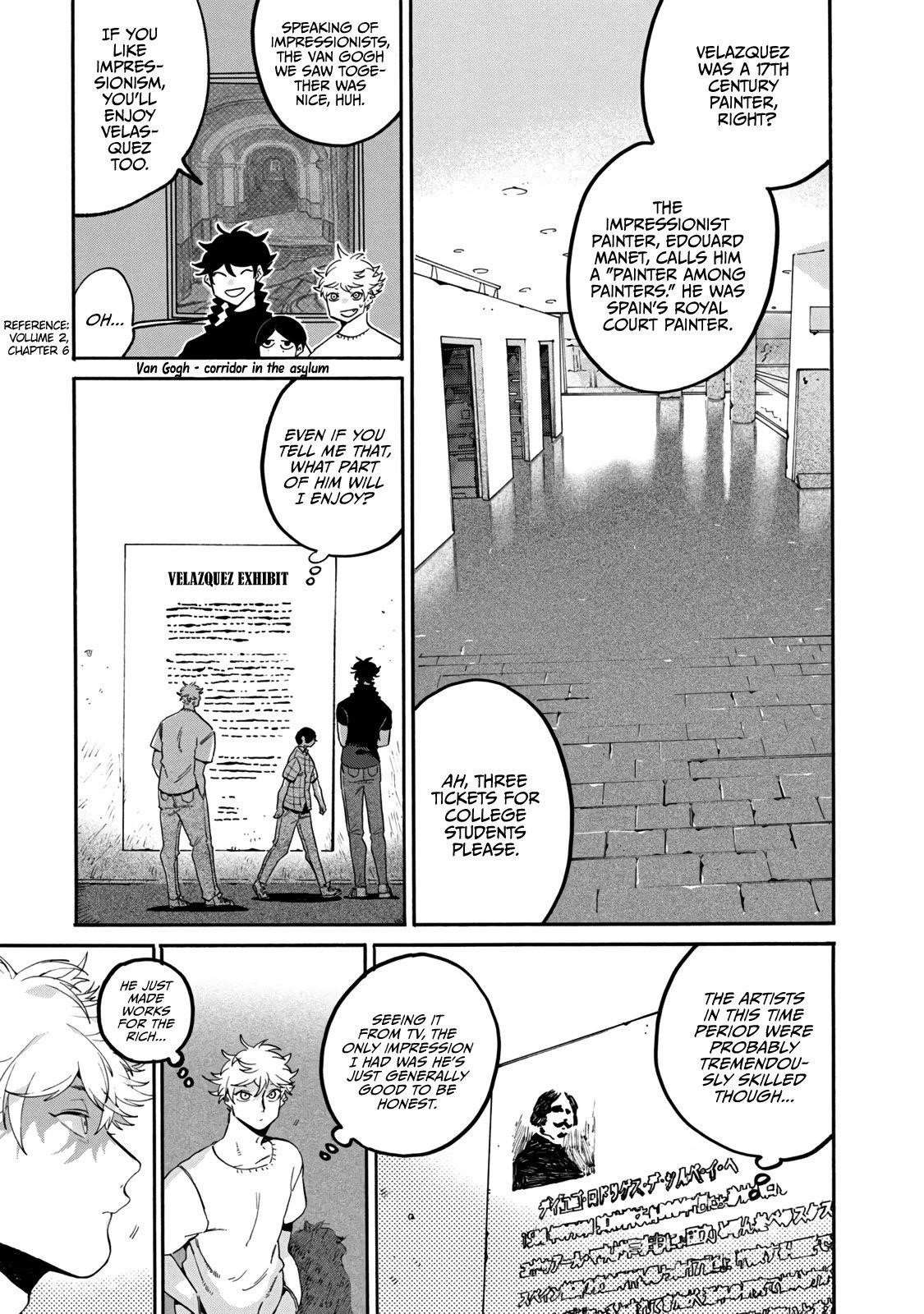Blue Period Chapter 35 - Page 13 in English