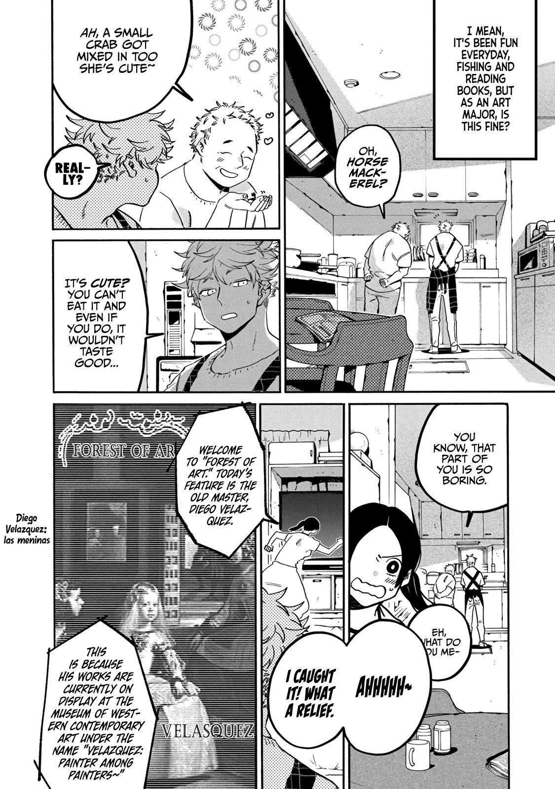 Blue Period Chapter 35 - Page 6 in English