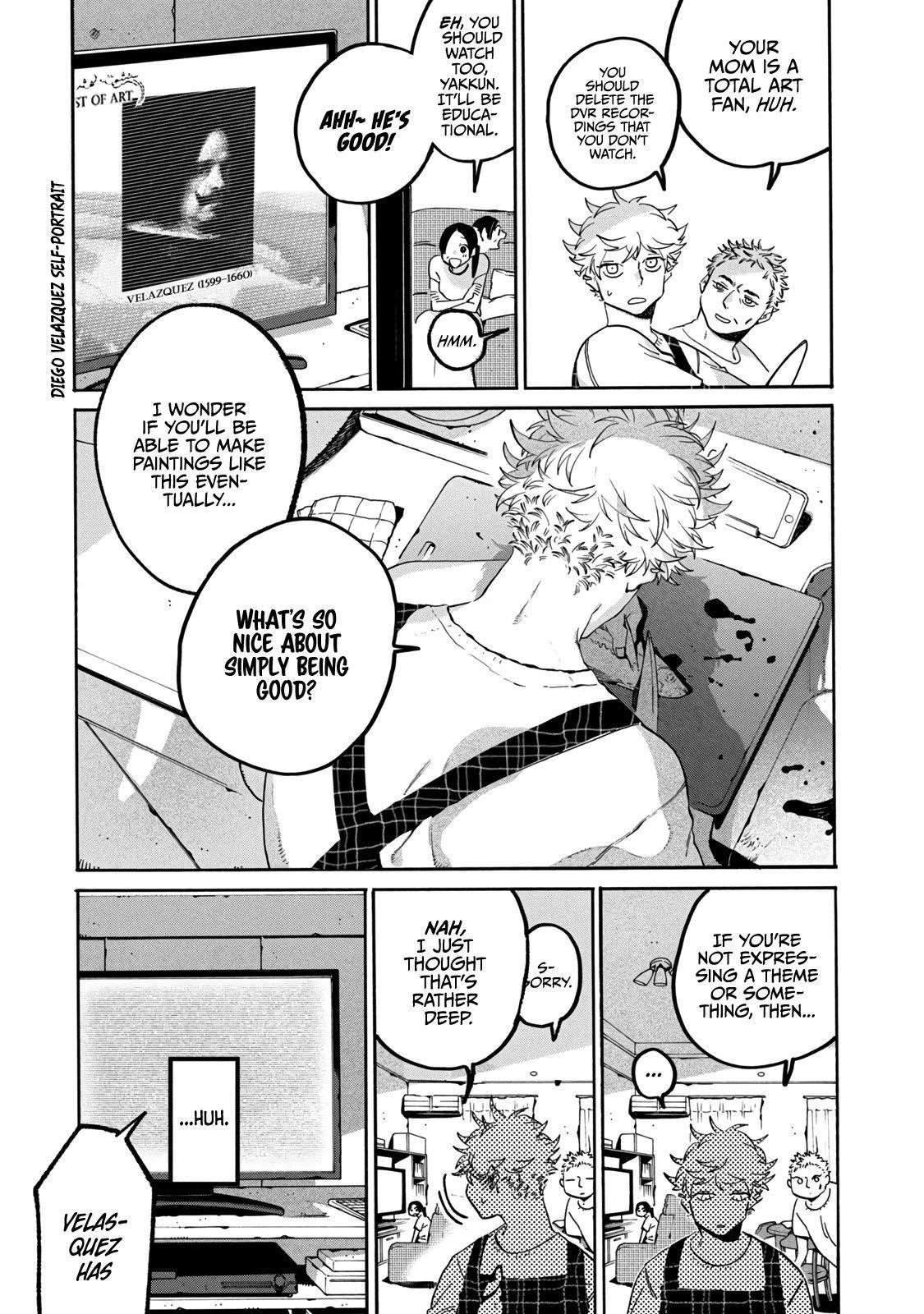 Blue Period Chapter 35 - Page 7 in English