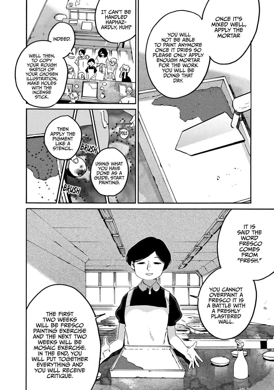 Blue Period Chapter 36 - Page 14 in English