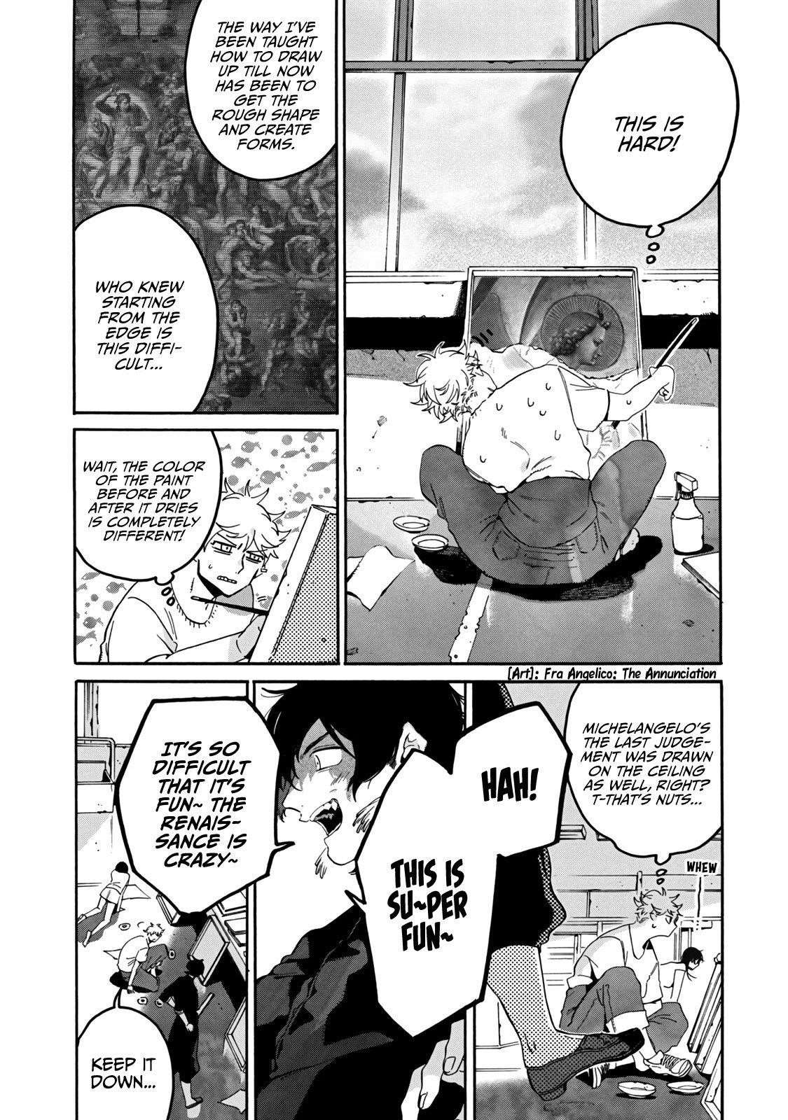 Blue Period Chapter 36 - Page 16 in English