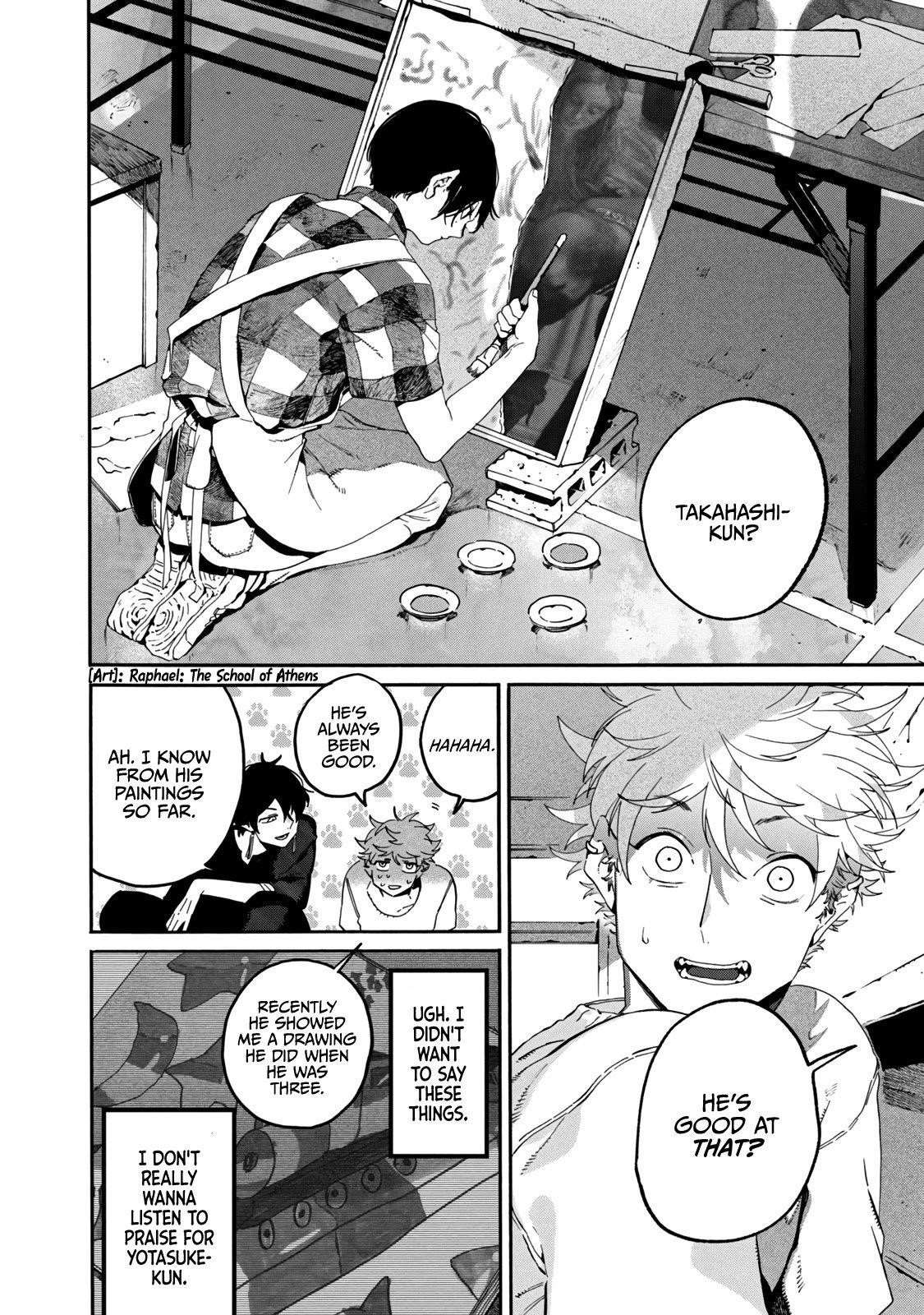 Blue Period Chapter 36 - Page 18 in English