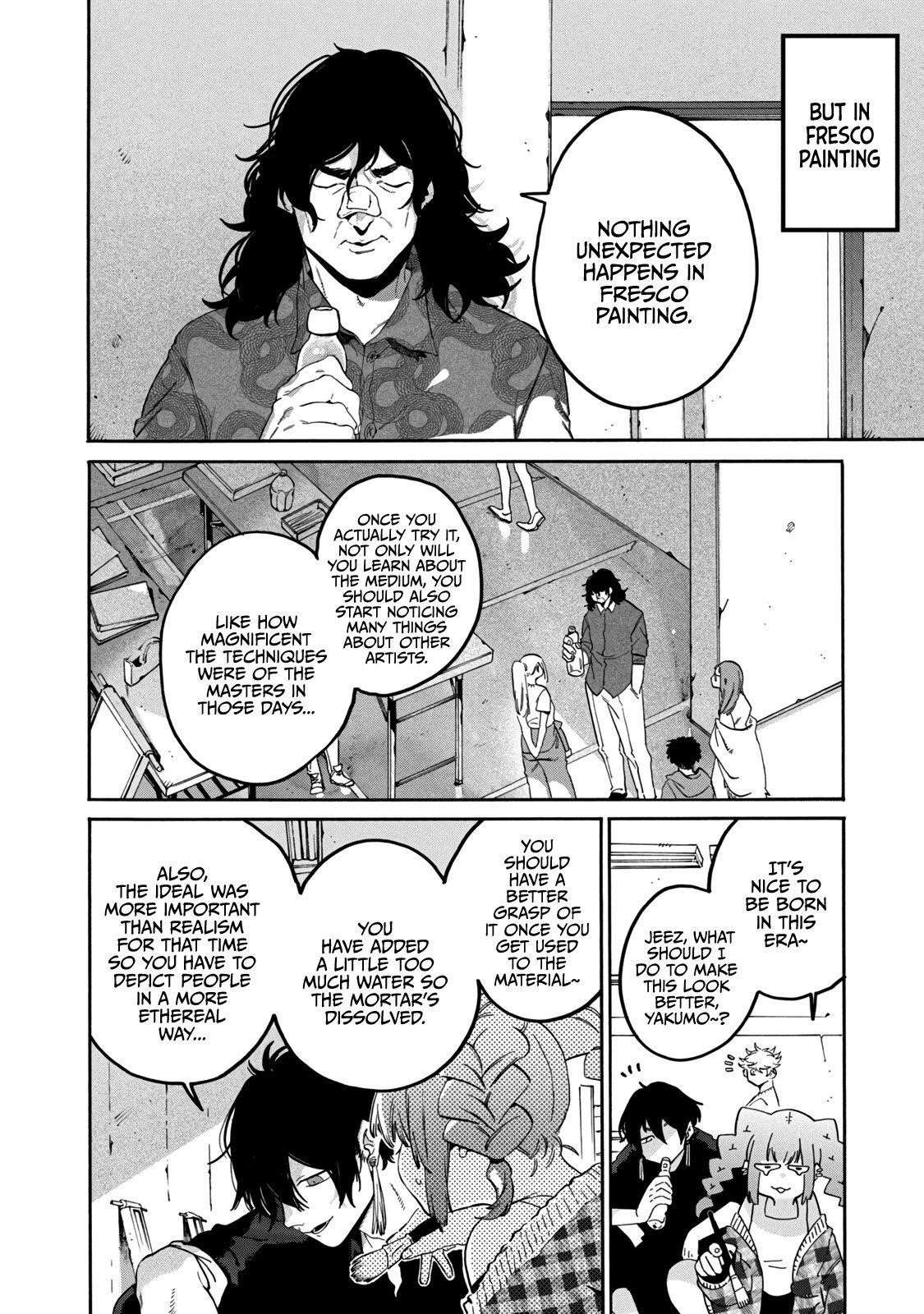 Blue Period Chapter 36 - Page 22 in English