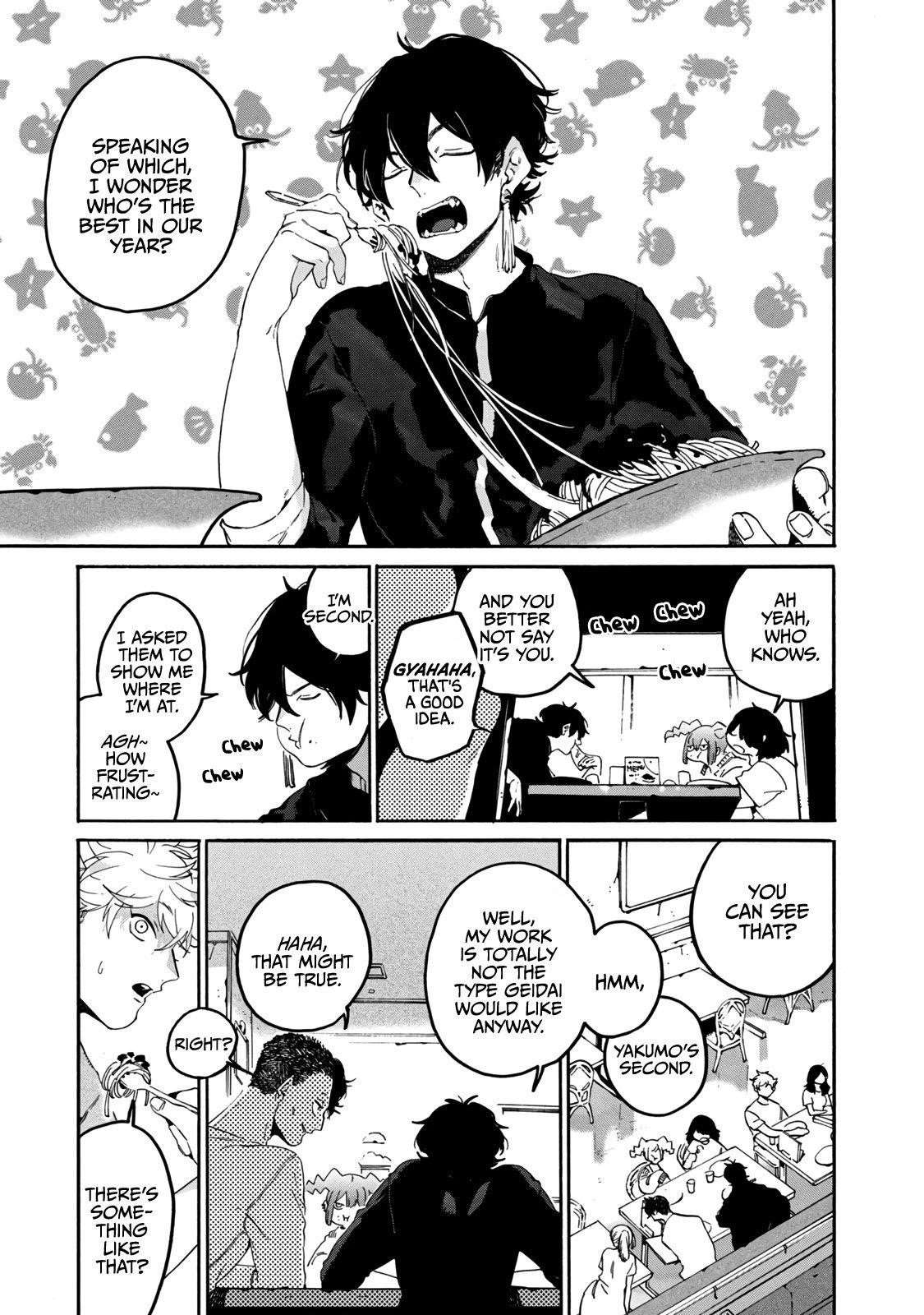 Blue Period Chapter 36 - Page 25 in English