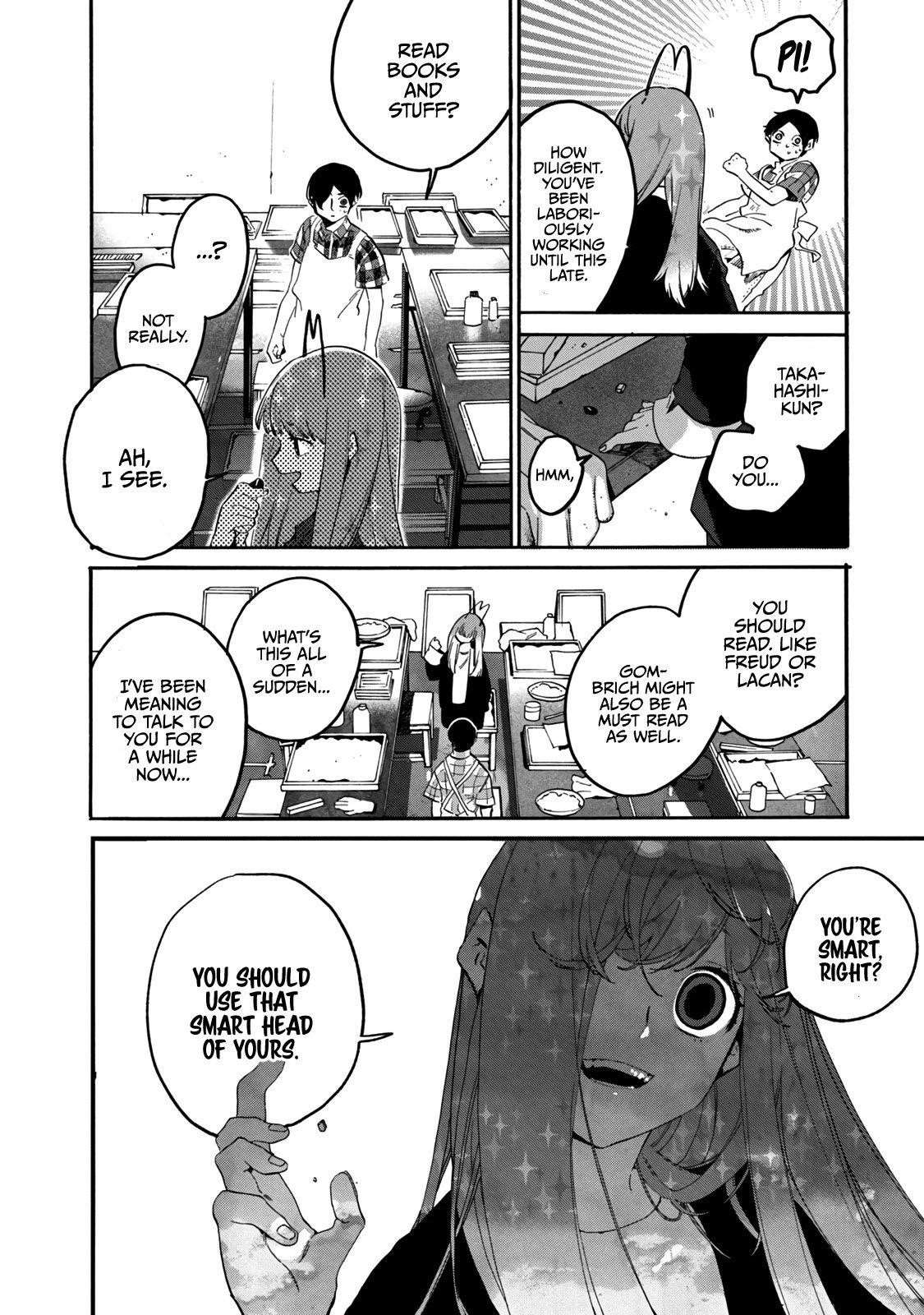 Blue Period Chapter 36 - Page 34 in English