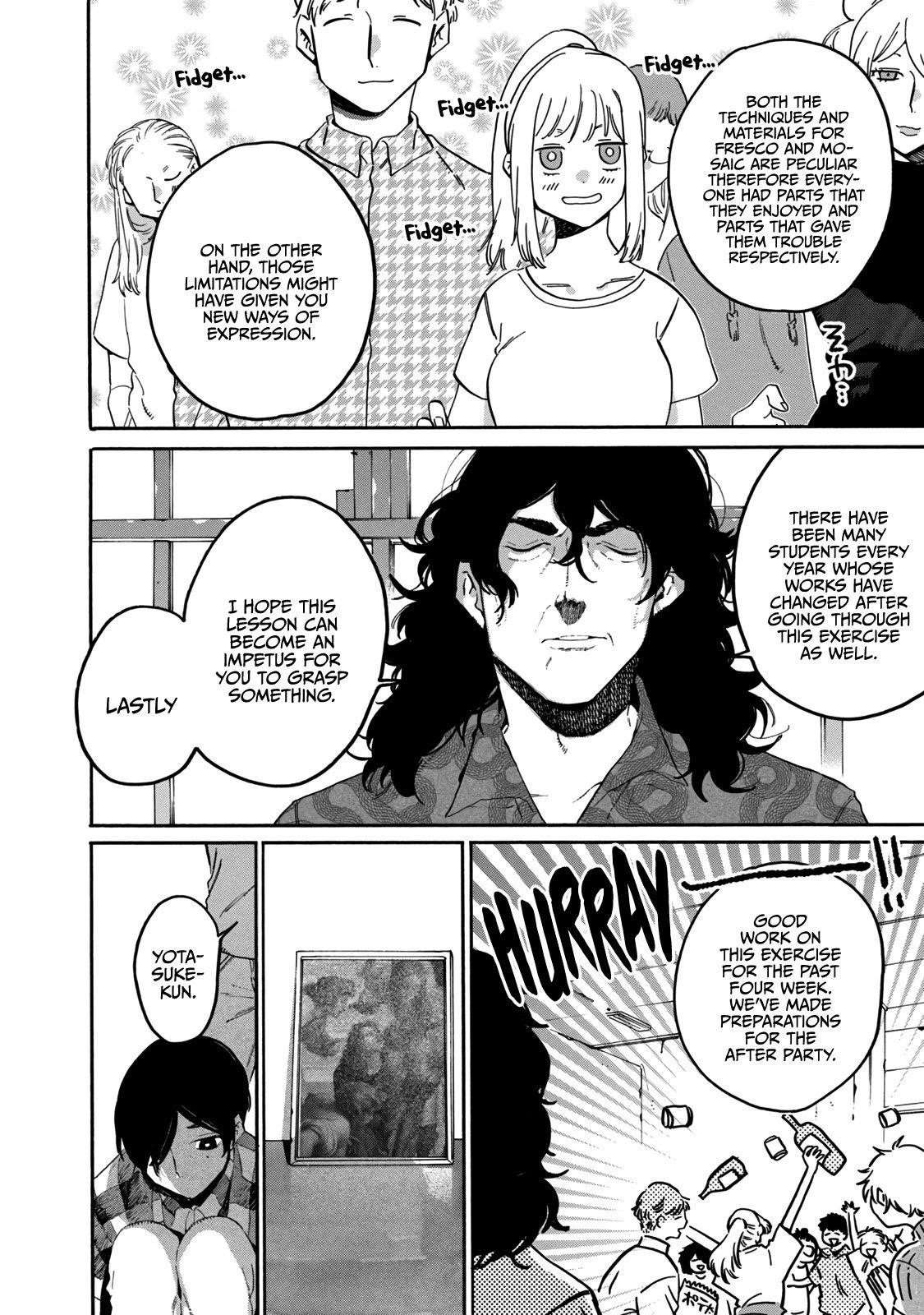 Blue Period Chapter 36 - Page 40 in English