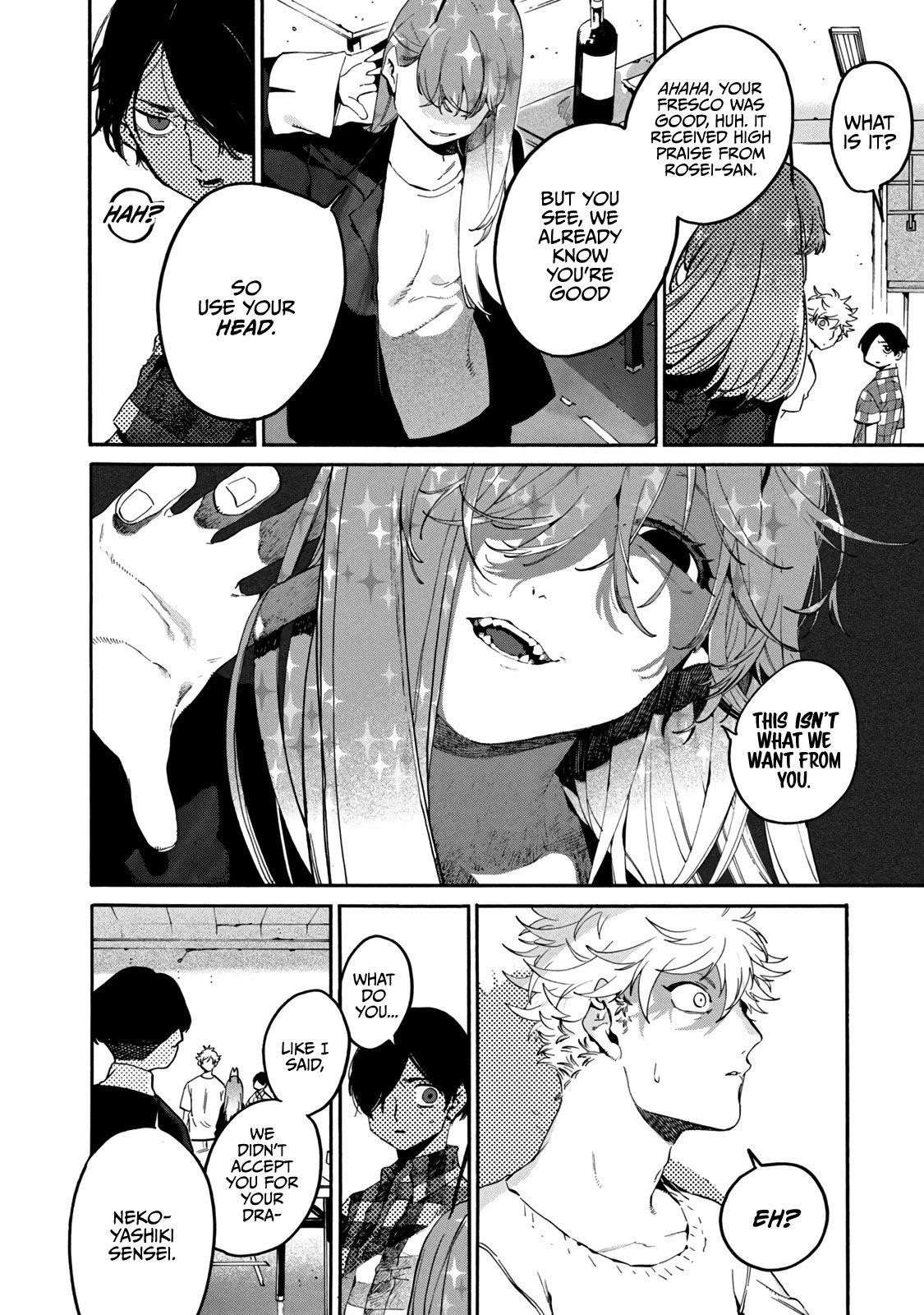 Blue Period Chapter 36 - Page 42 in English