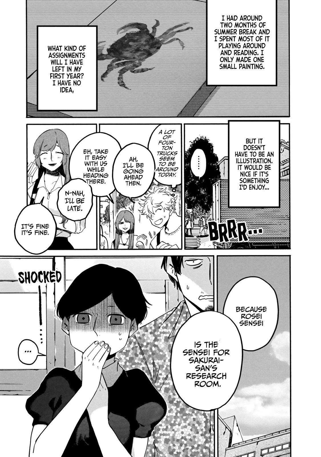 Blue Period Chapter 36 - Page 7 in English