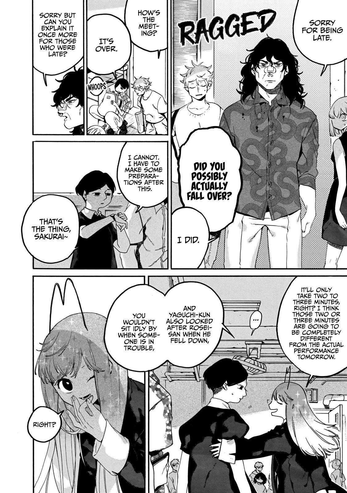 Blue Period Chapter 36 - Page 8 in English