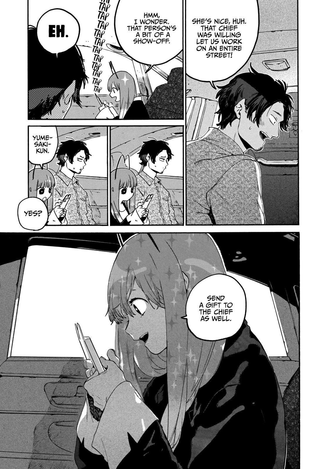 Blue Period Chapter 37 - Page 15 in English