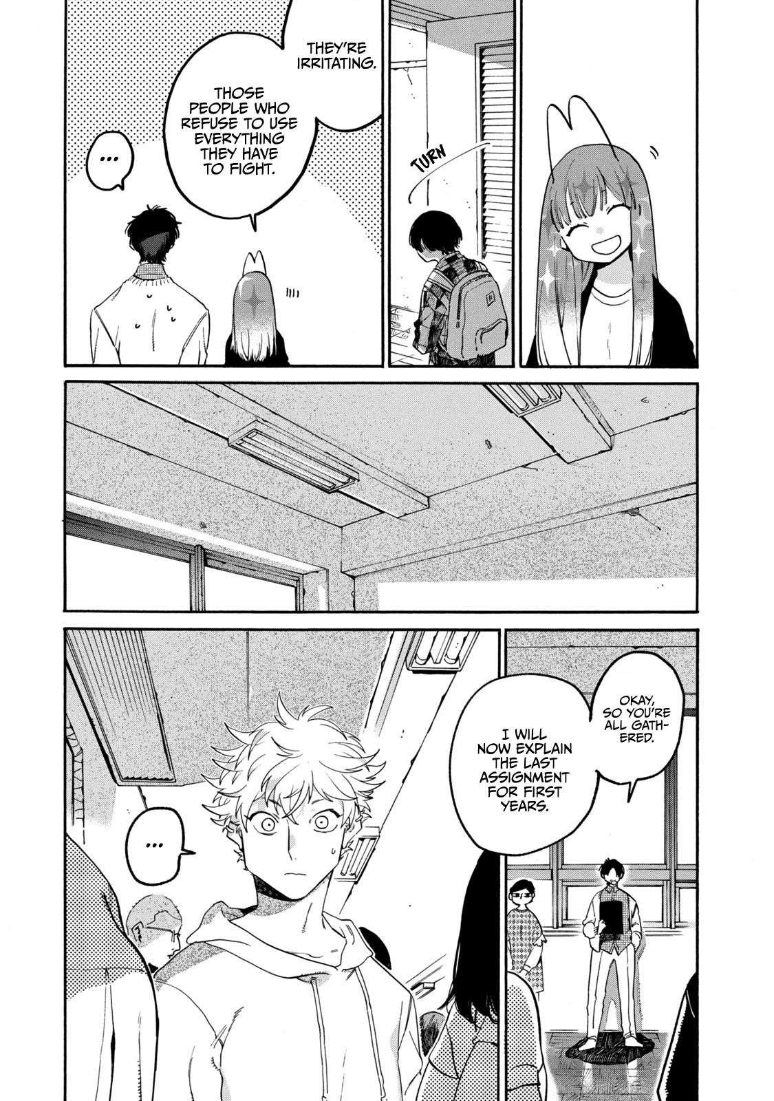Blue Period Chapter 37 - Page 26 in English
