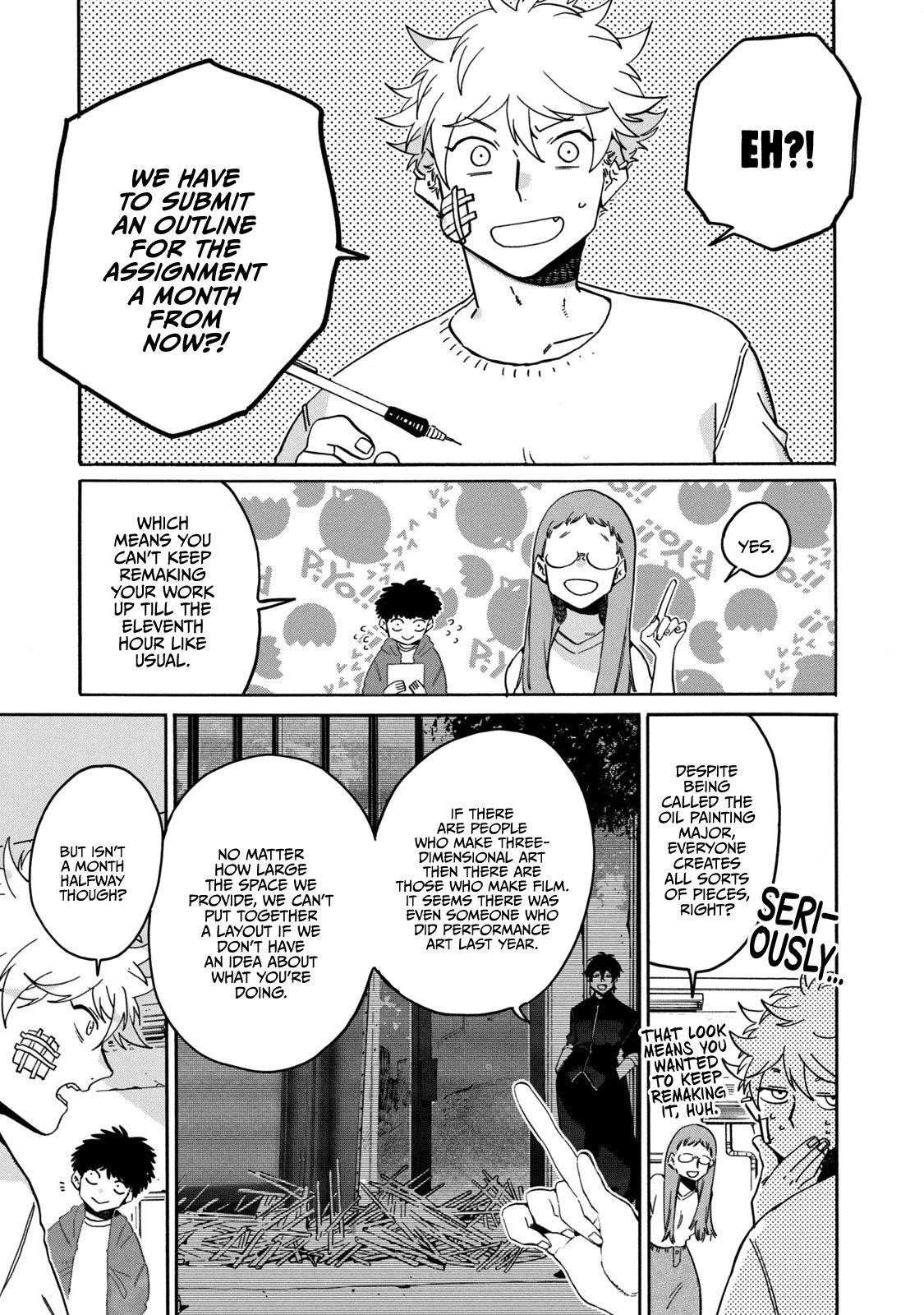 Blue Period Chapter 39 - Page 23 in English