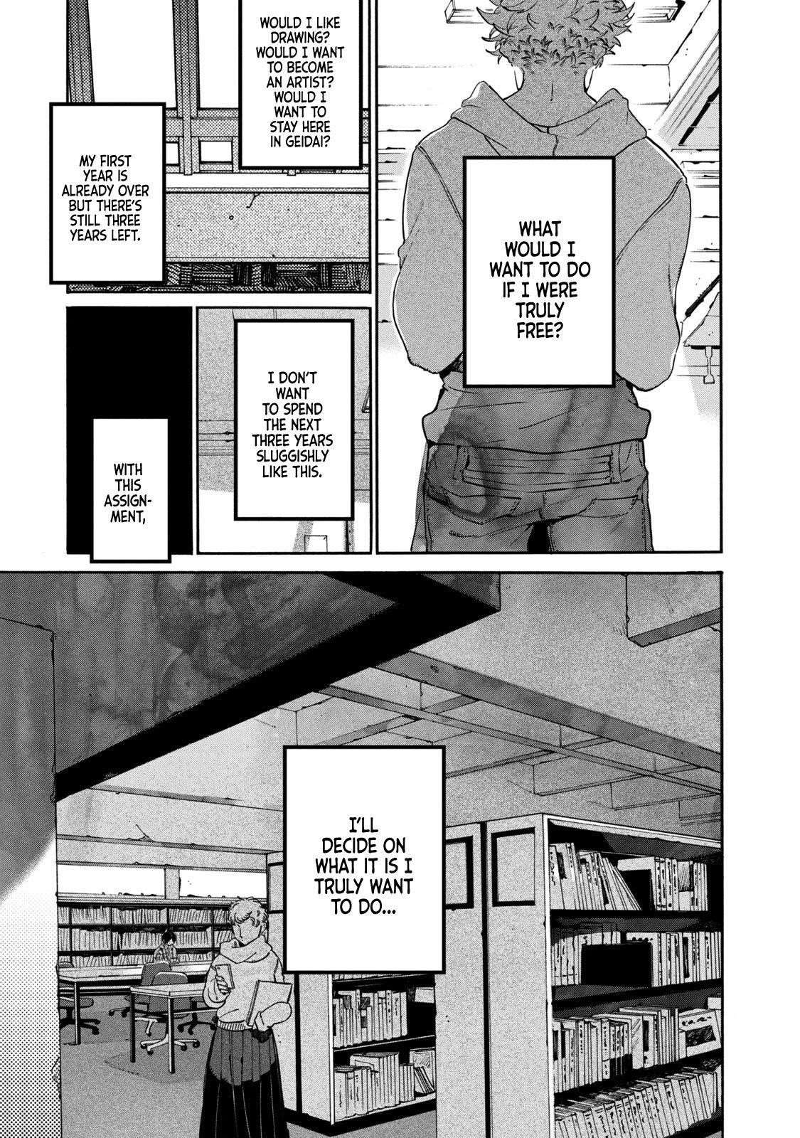 Blue Period Chapter 39 - Page 25 in English