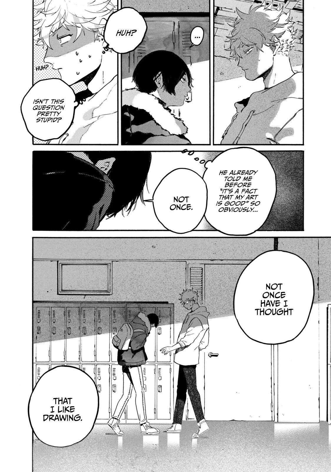 Blue Period Chapter 39 - Page 6 in English