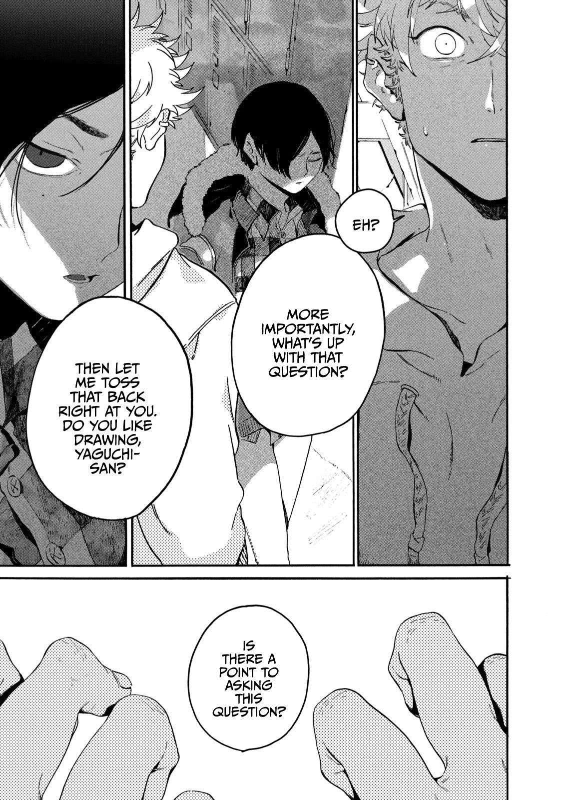 Blue Period Chapter 39 - Page 7 in English