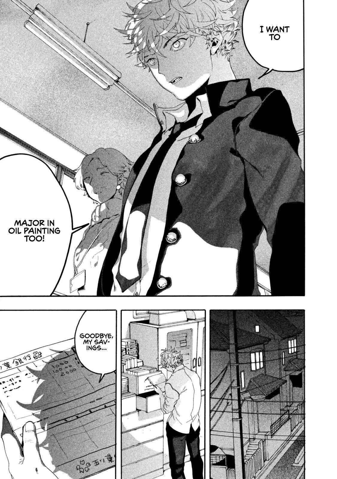 Blue Period Chapter 4 - Page 13 in English