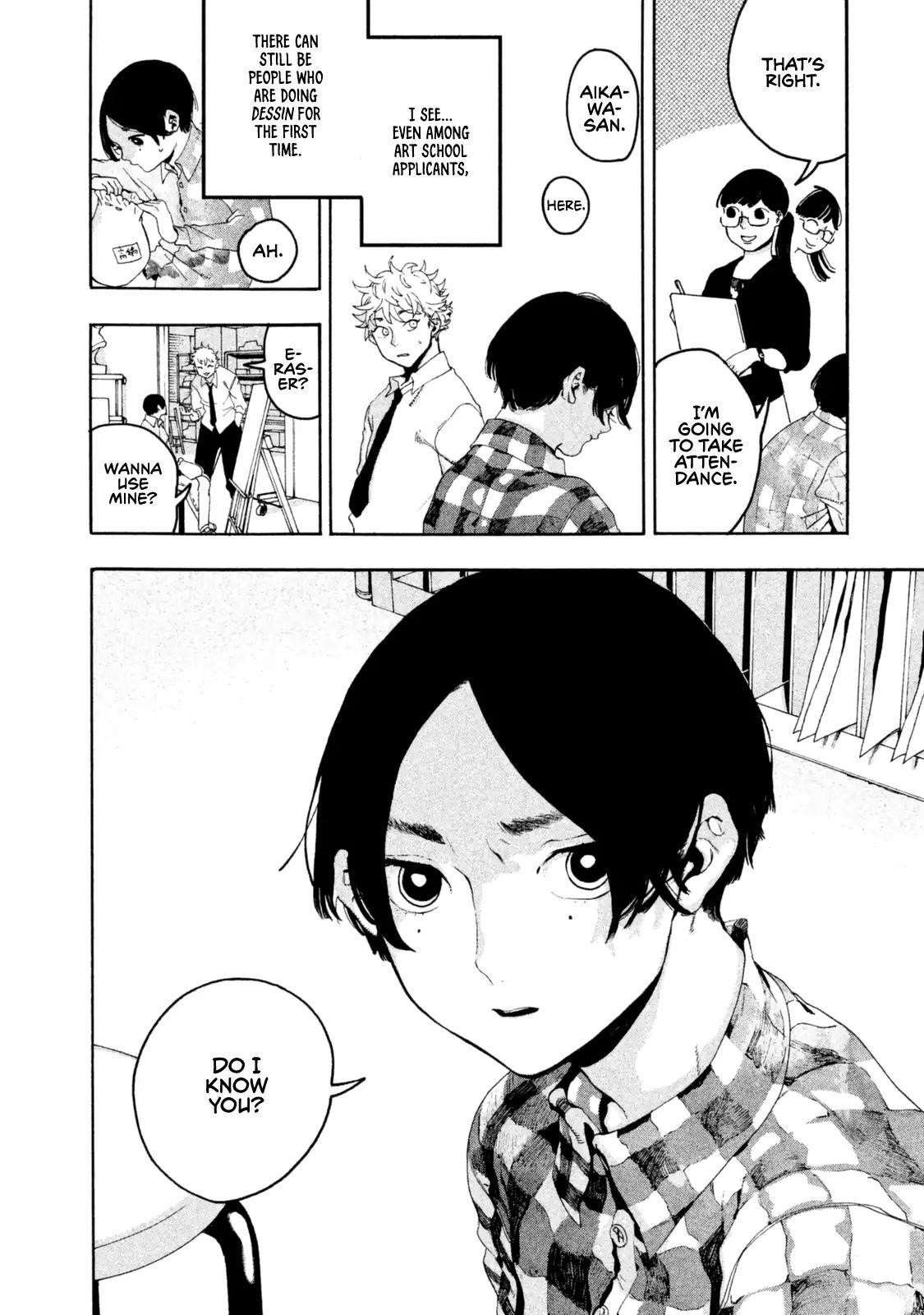 Blue Period Chapter 4 - Page 20 in English