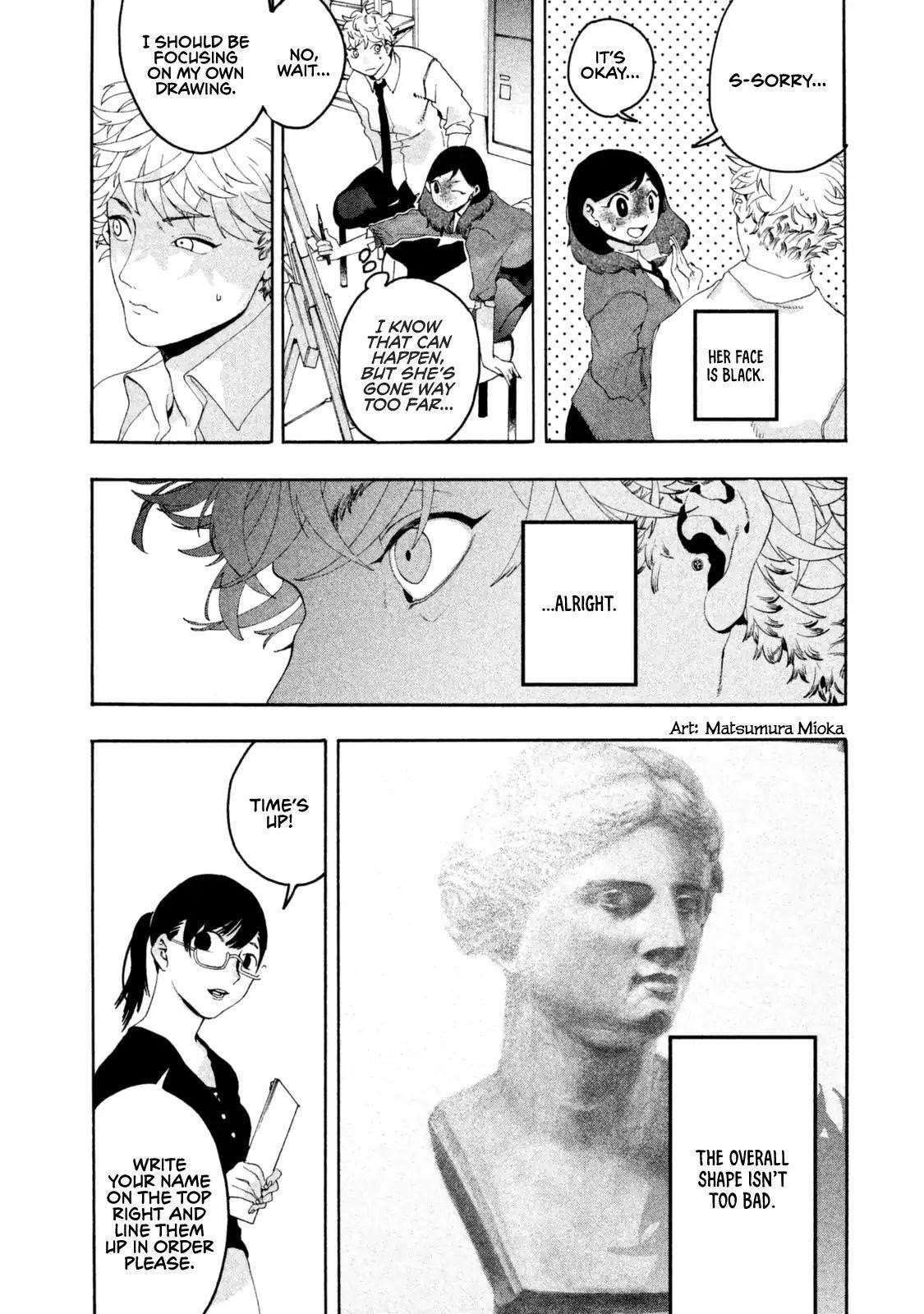 Blue Period Chapter 4 - Page 24 in English