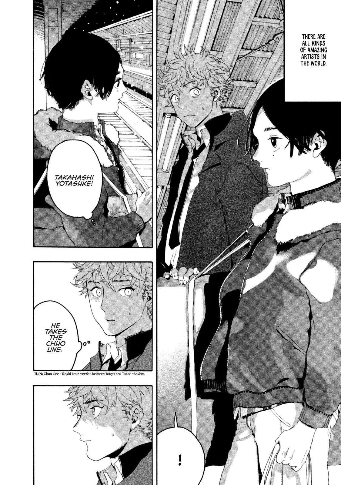 Blue Period Chapter 4 - Page 49 in English