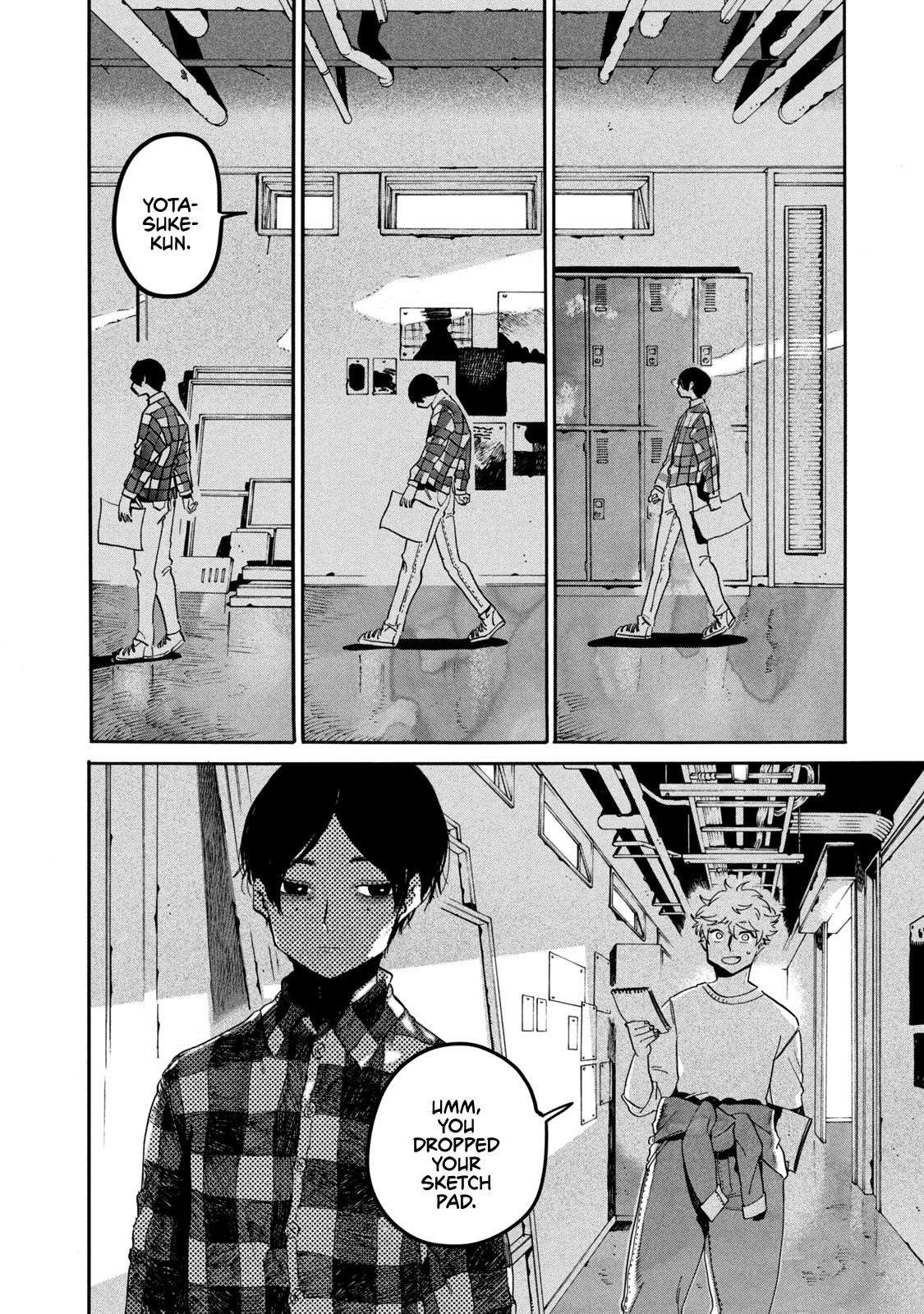 Blue Period Chapter 40 - Page 41 in English