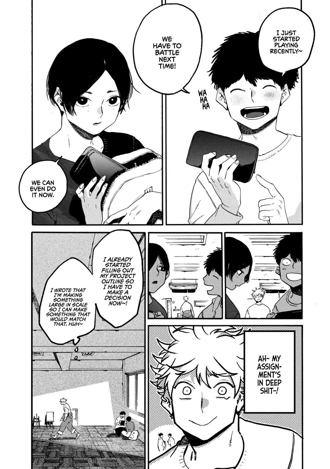 Blue Period Chapter 40 - Page 8 in English