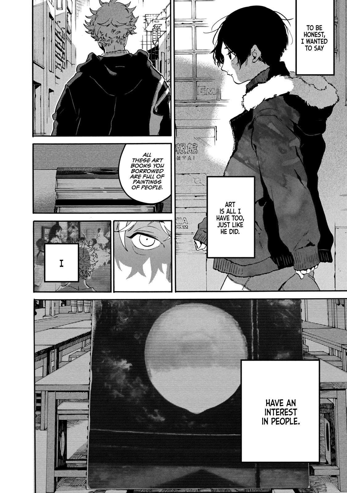 Blue Period Chapter 41 - Page 42 in English
