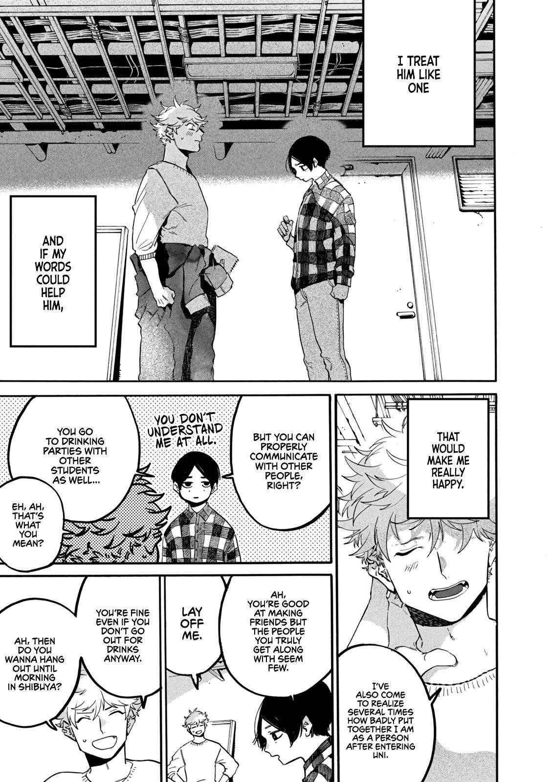 Blue Period Chapter 41 - Page 7 in English