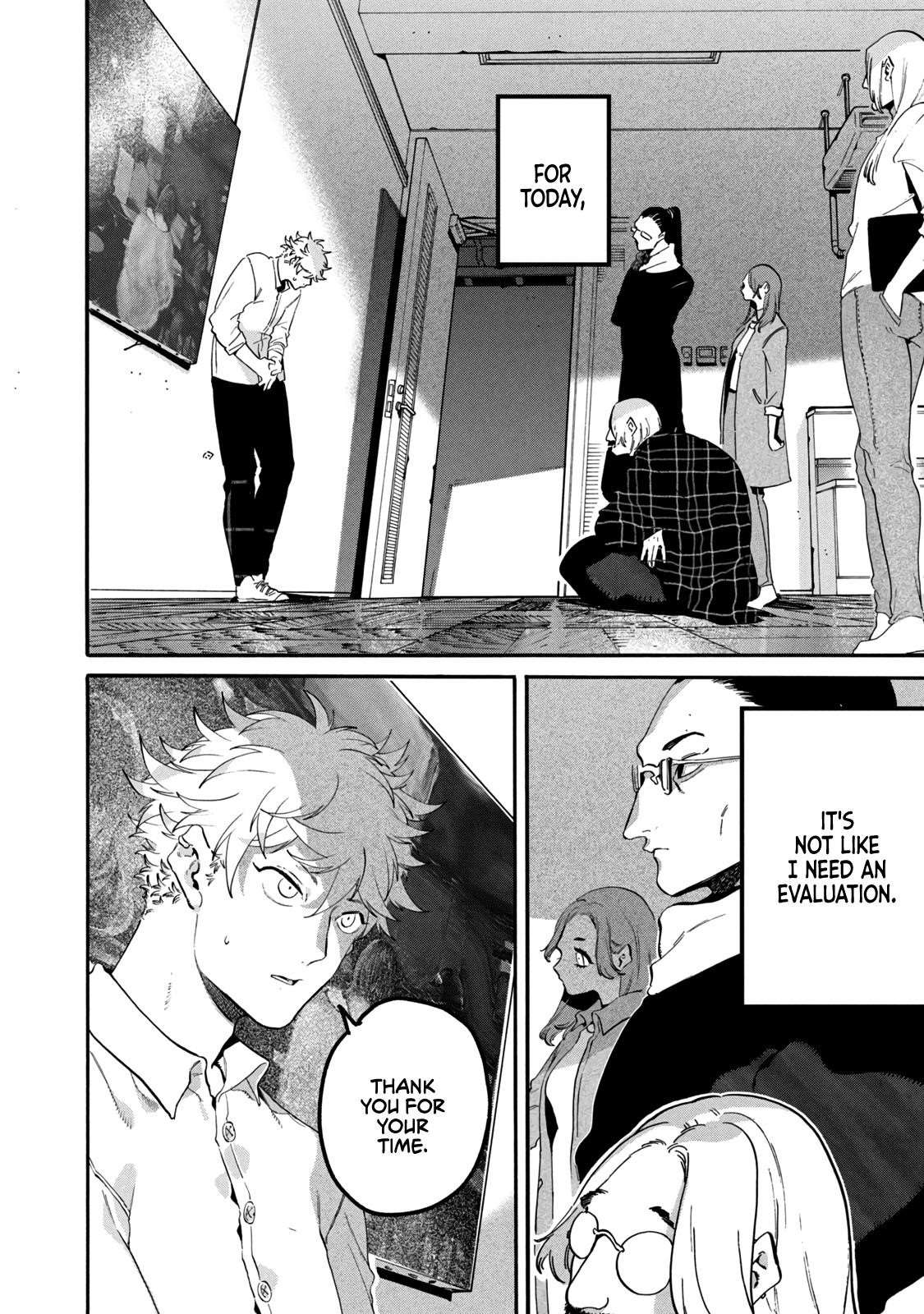 Blue Period Chapter 42 - Page 12 in English