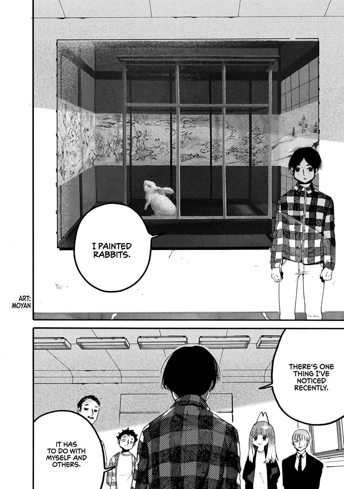 Blue Period Chapter 42 - Page 22 in English
