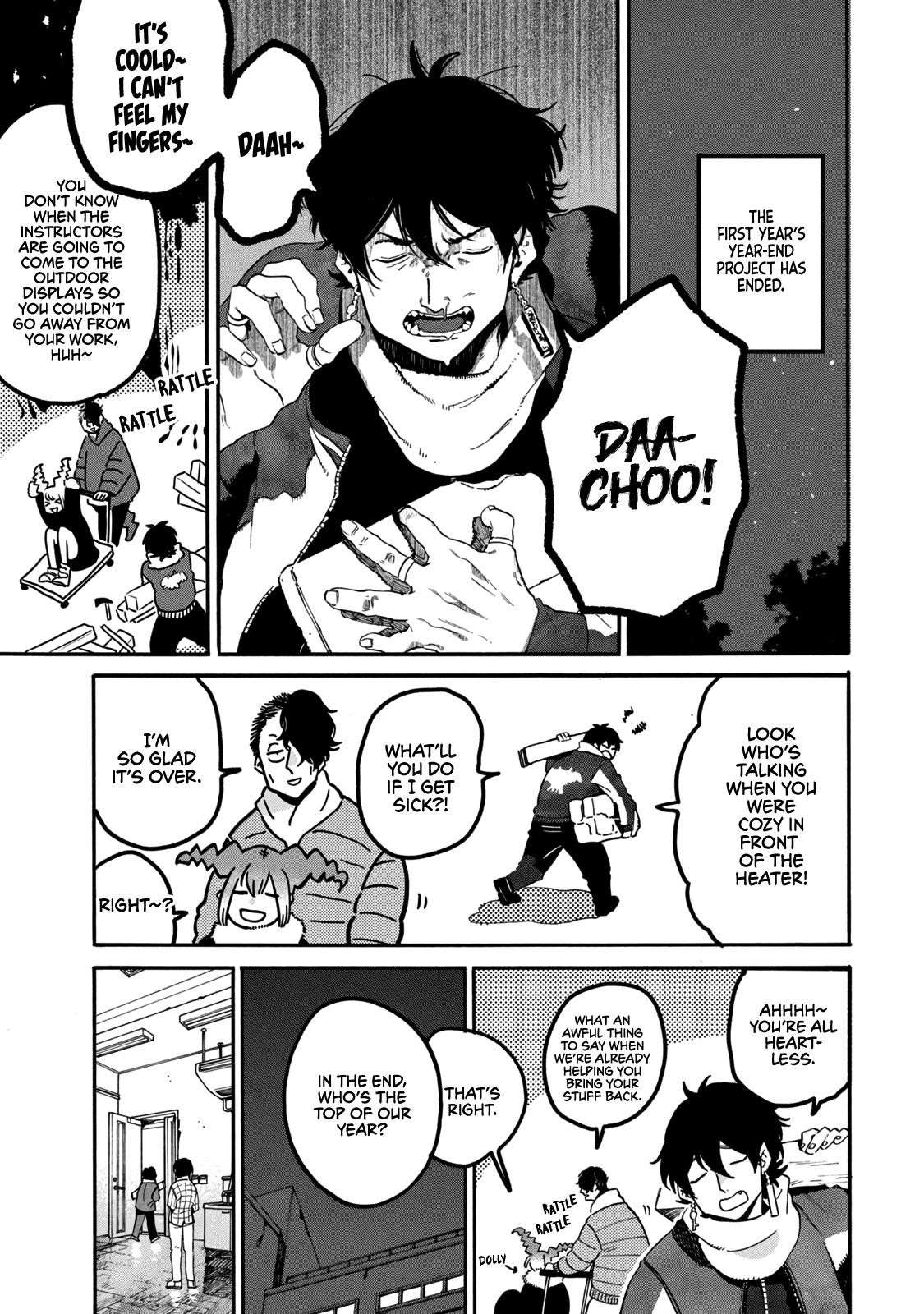Blue Period Chapter 42 - Page 31 in English
