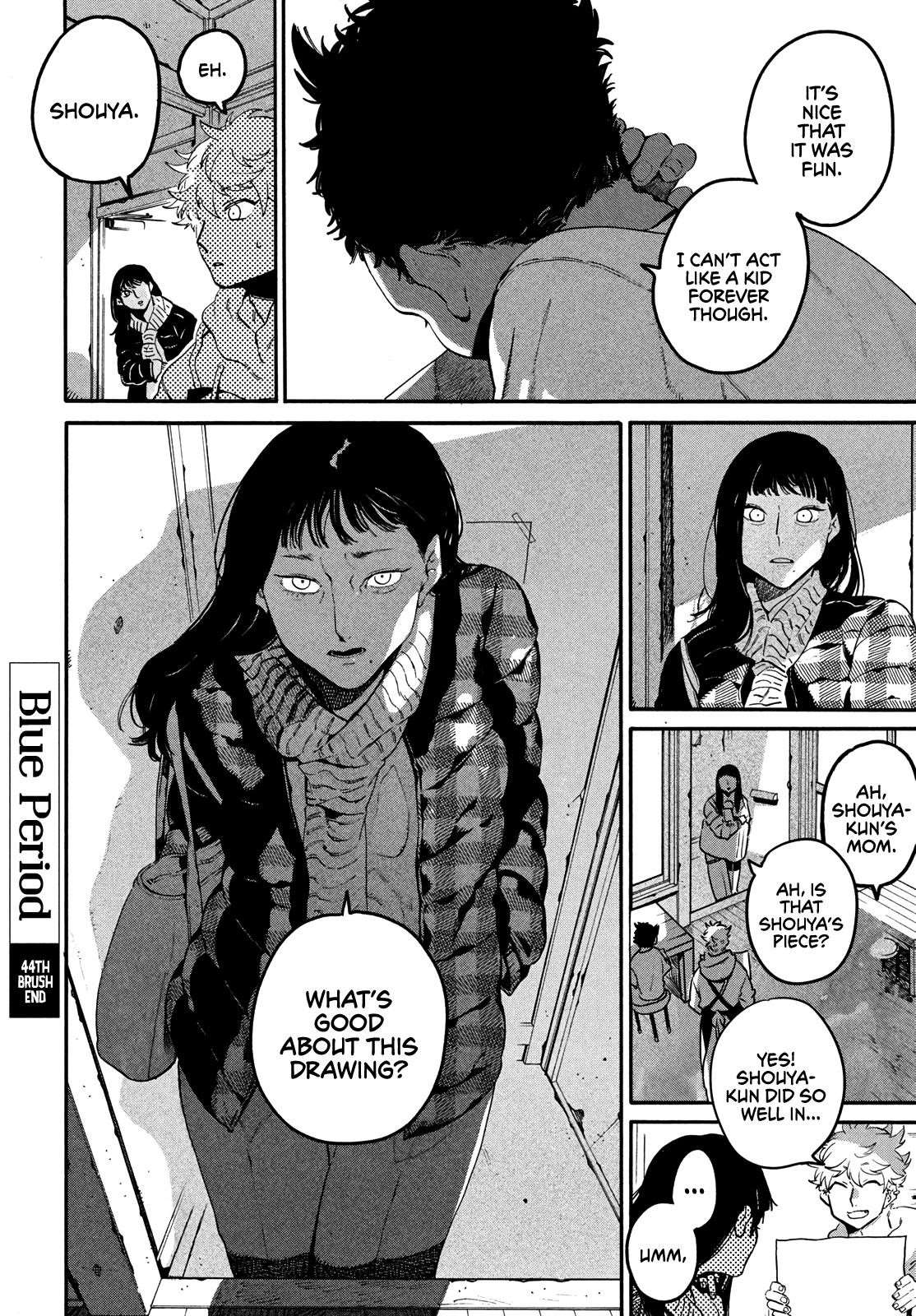 Blue Period Chapter 44 - Page 25 in English