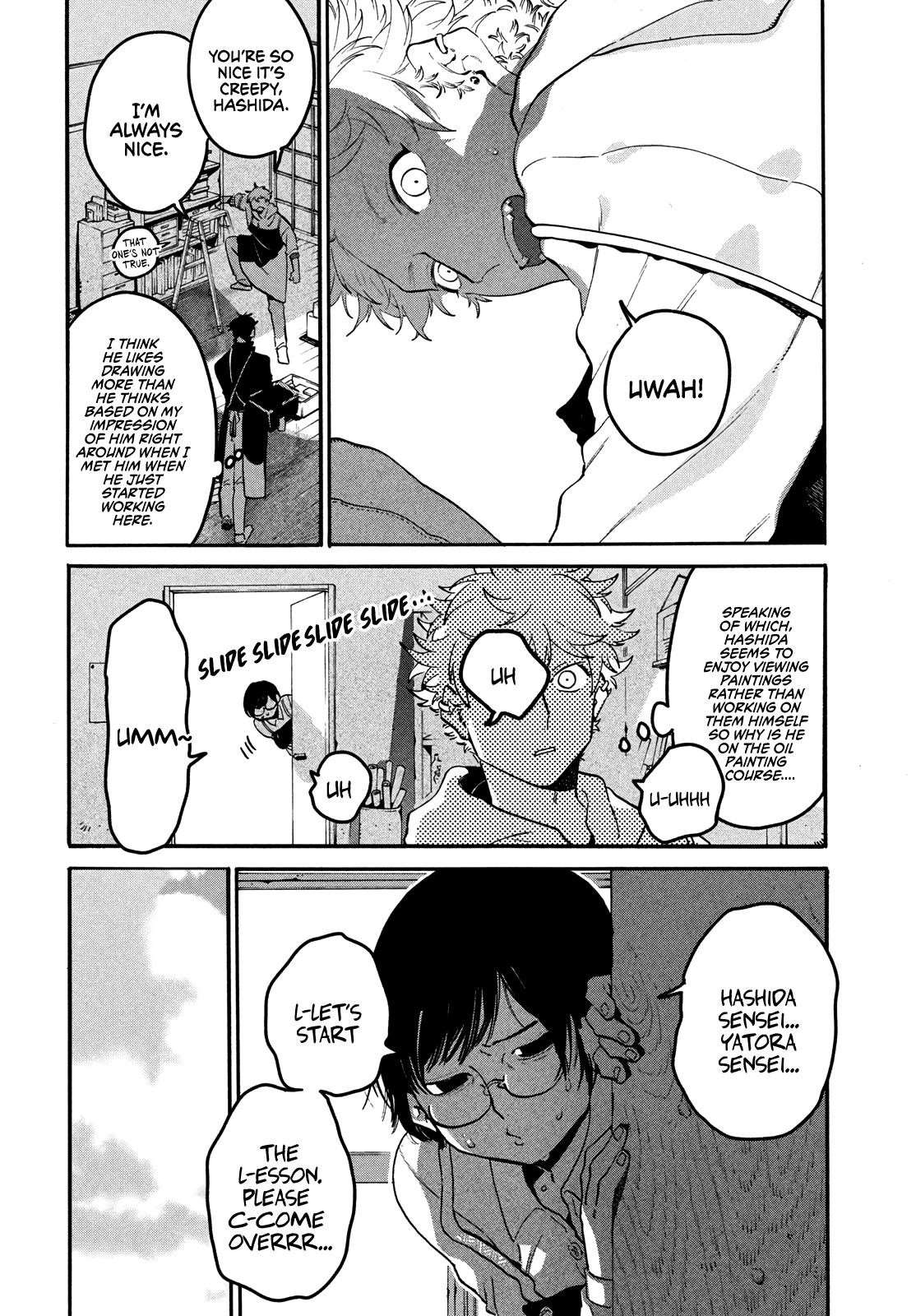 Blue Period Chapter 44 - Page 7 in English