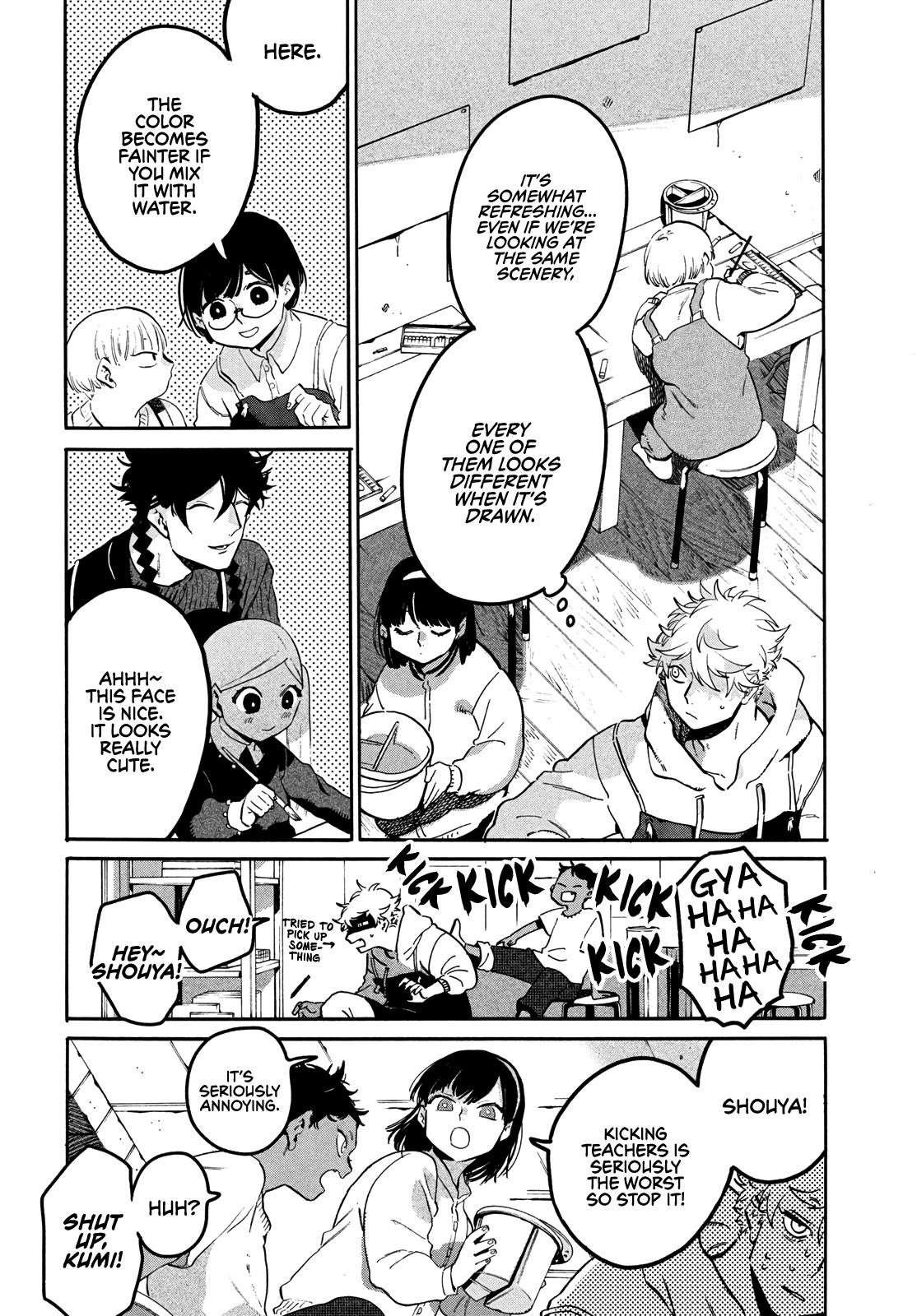 Blue Period Chapter 44 - Page 9 in English