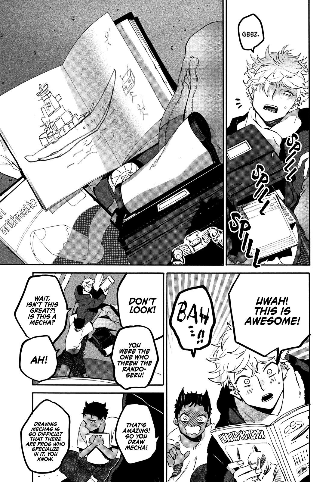 Blue Period Chapter 45 - Page 25 in English