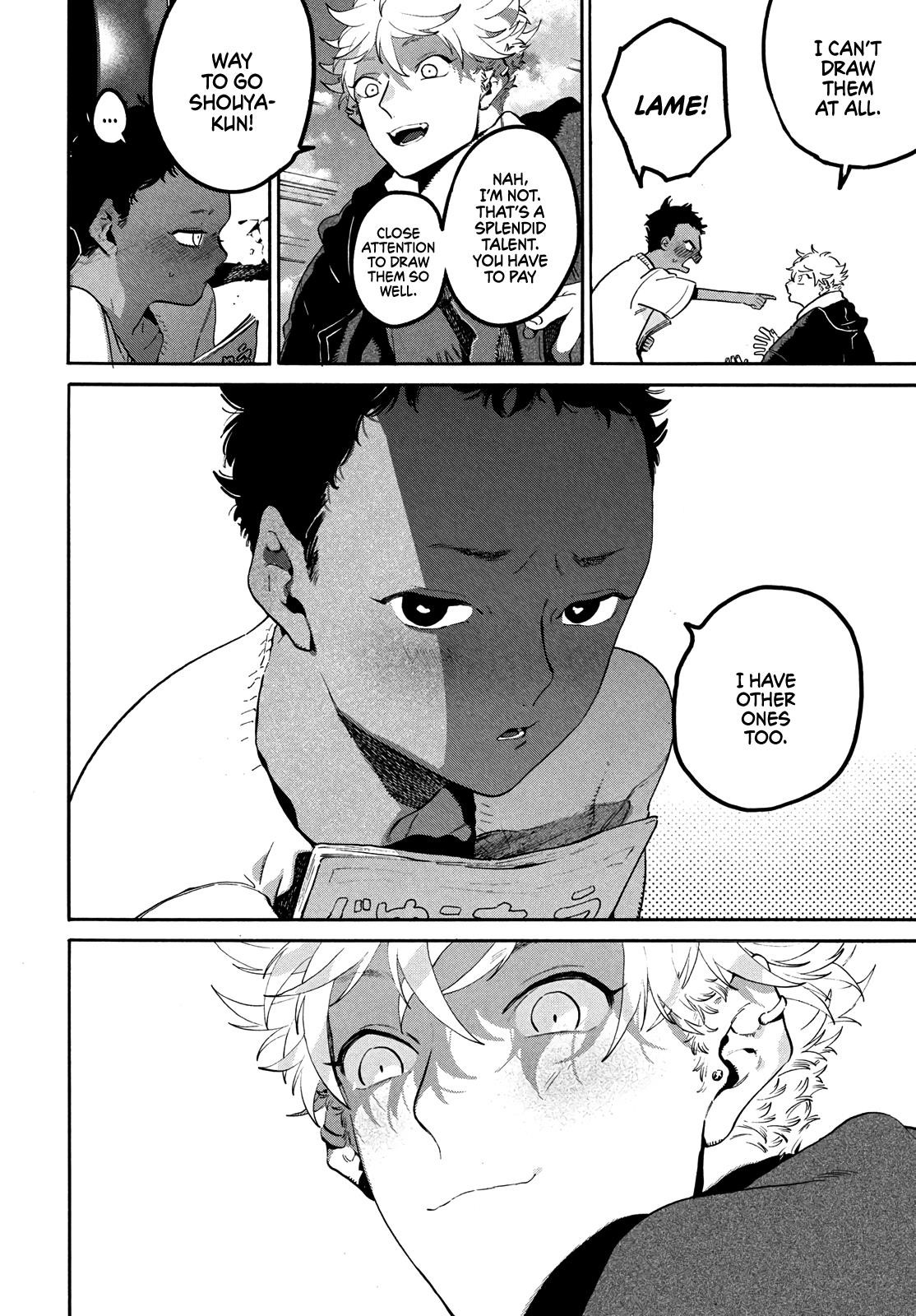 Blue Period Chapter 45 - Page 26 in English