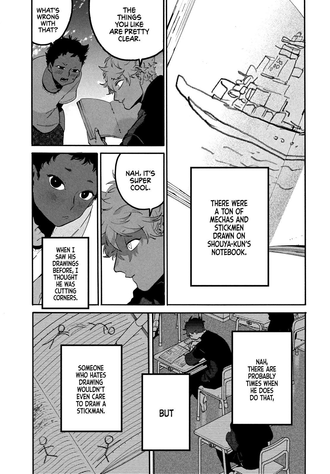 Blue Period Chapter 45 - Page 27 in English