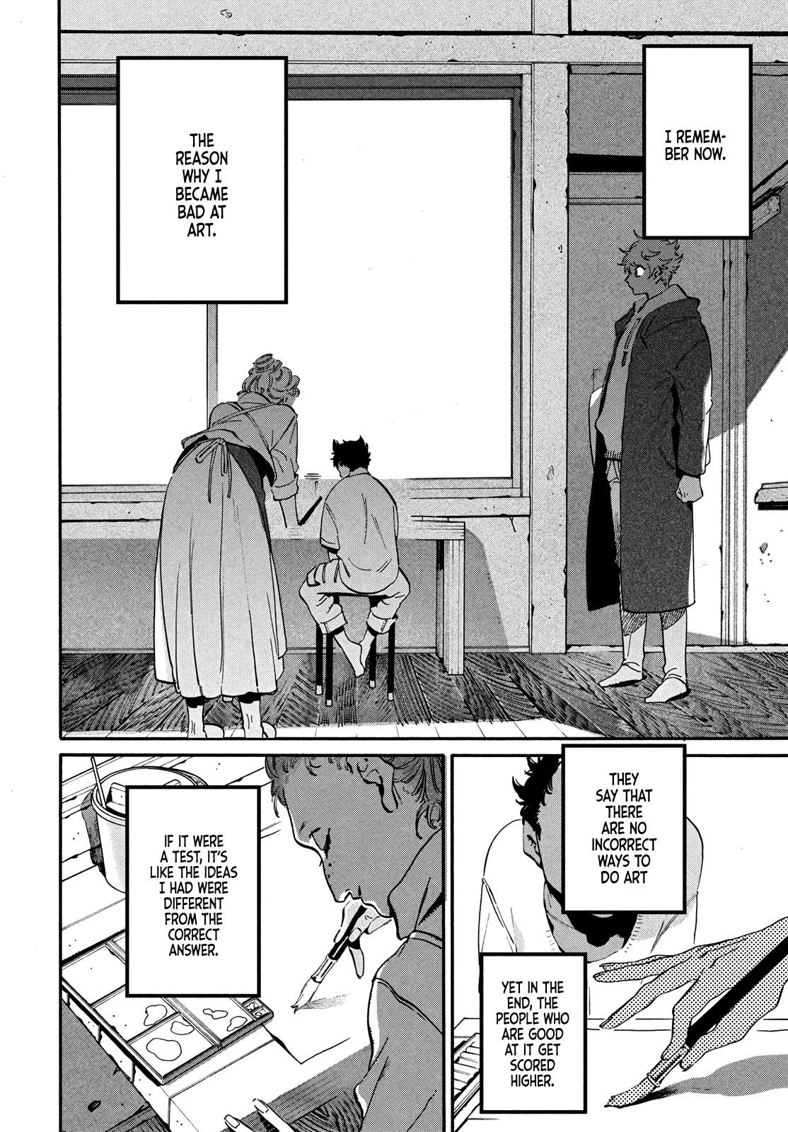 Blue Period Chapter 45 - Page 32 in English