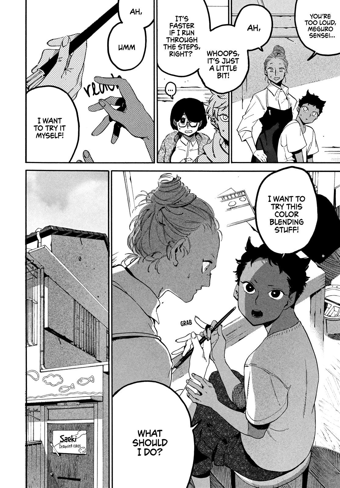 Blue Period Chapter 45 - Page 34 in English