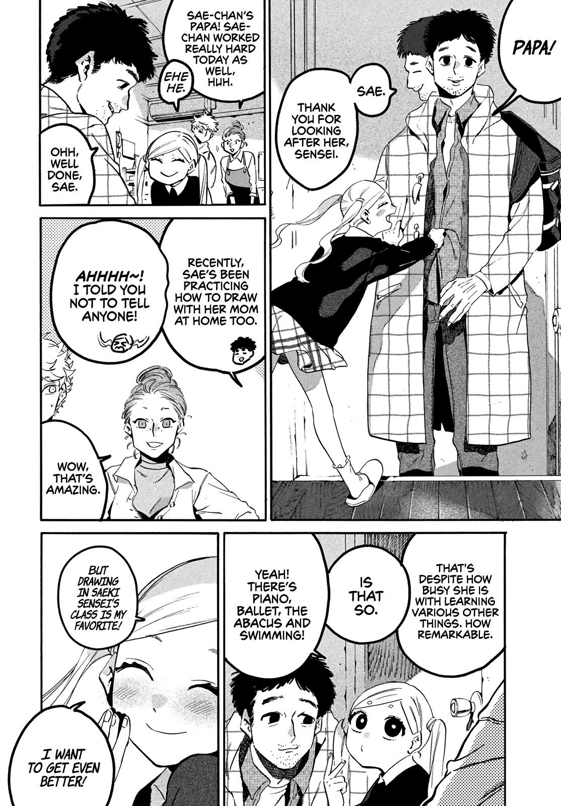 Blue Period Chapter 45 - Page 4 in English