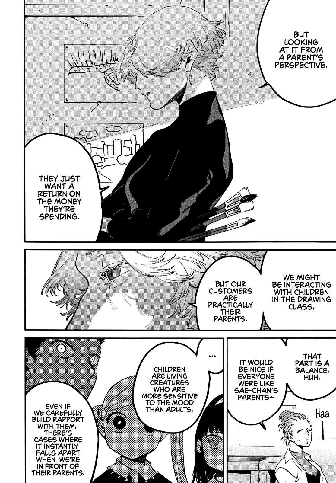 Blue Period Chapter 45 - Page 6 in English