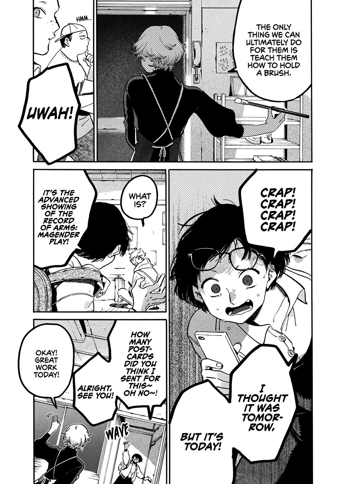 Blue Period Chapter 45 - Page 7 in English
