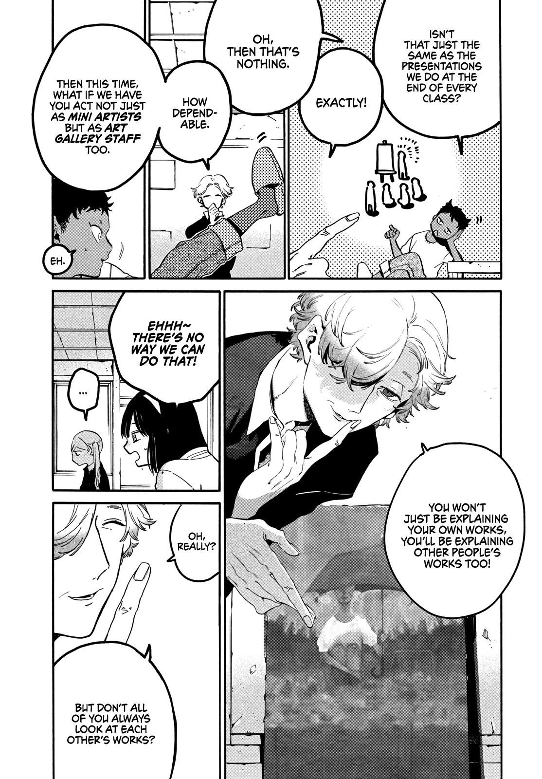 Blue Period Chapter 47 - Page 13 in English